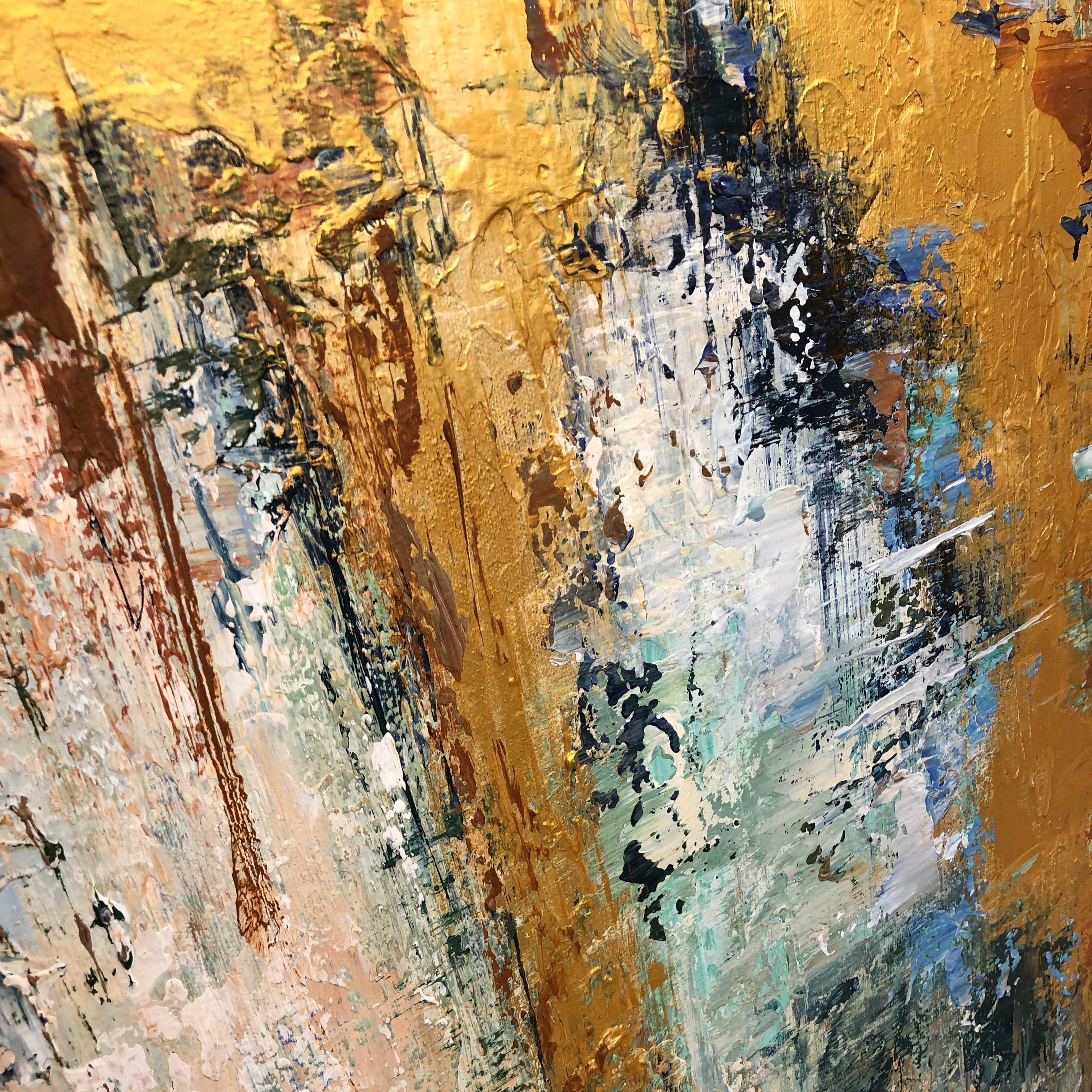 SUN OVER THE RIVER 60"x46"