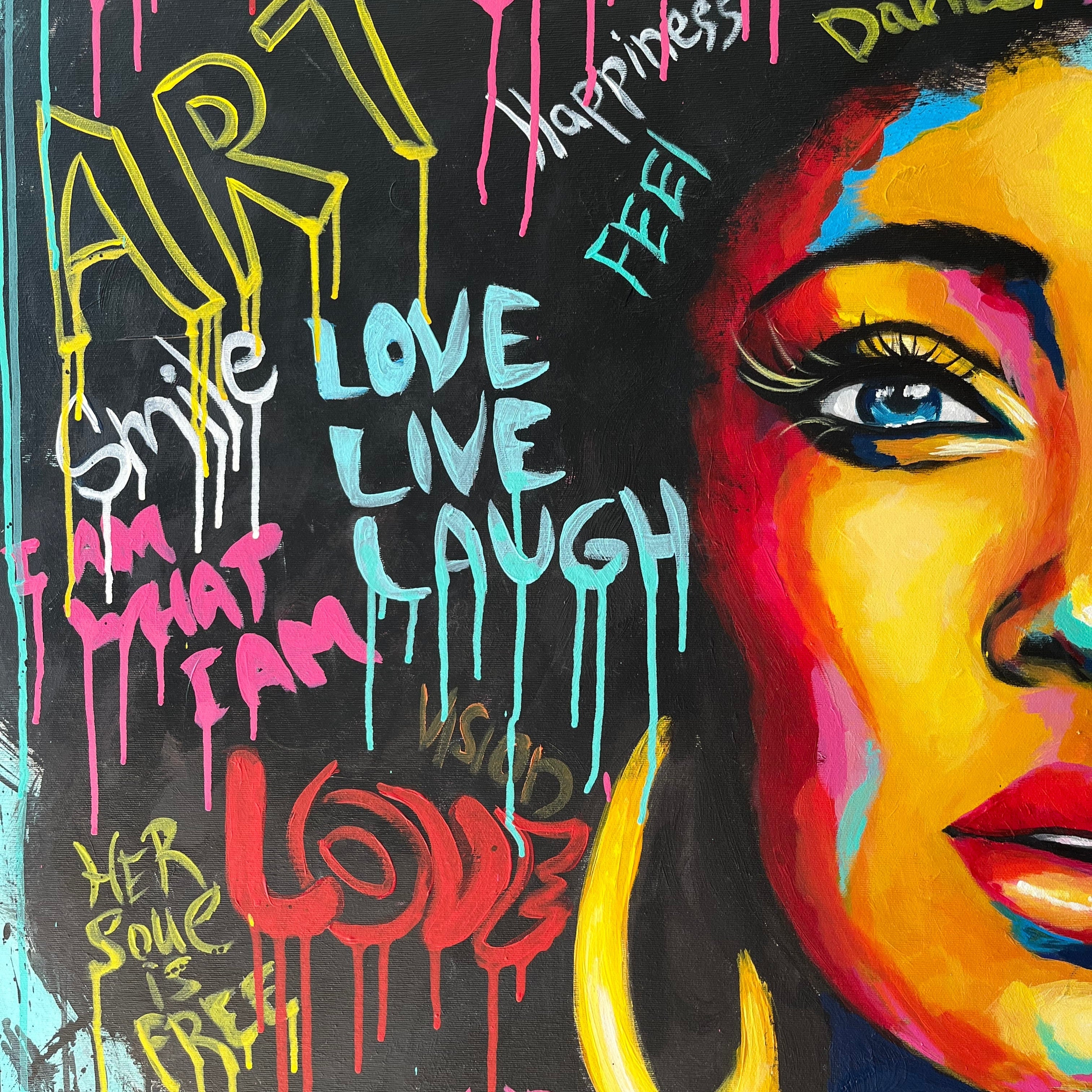 BE WHAT YOU ARE 54"x54"