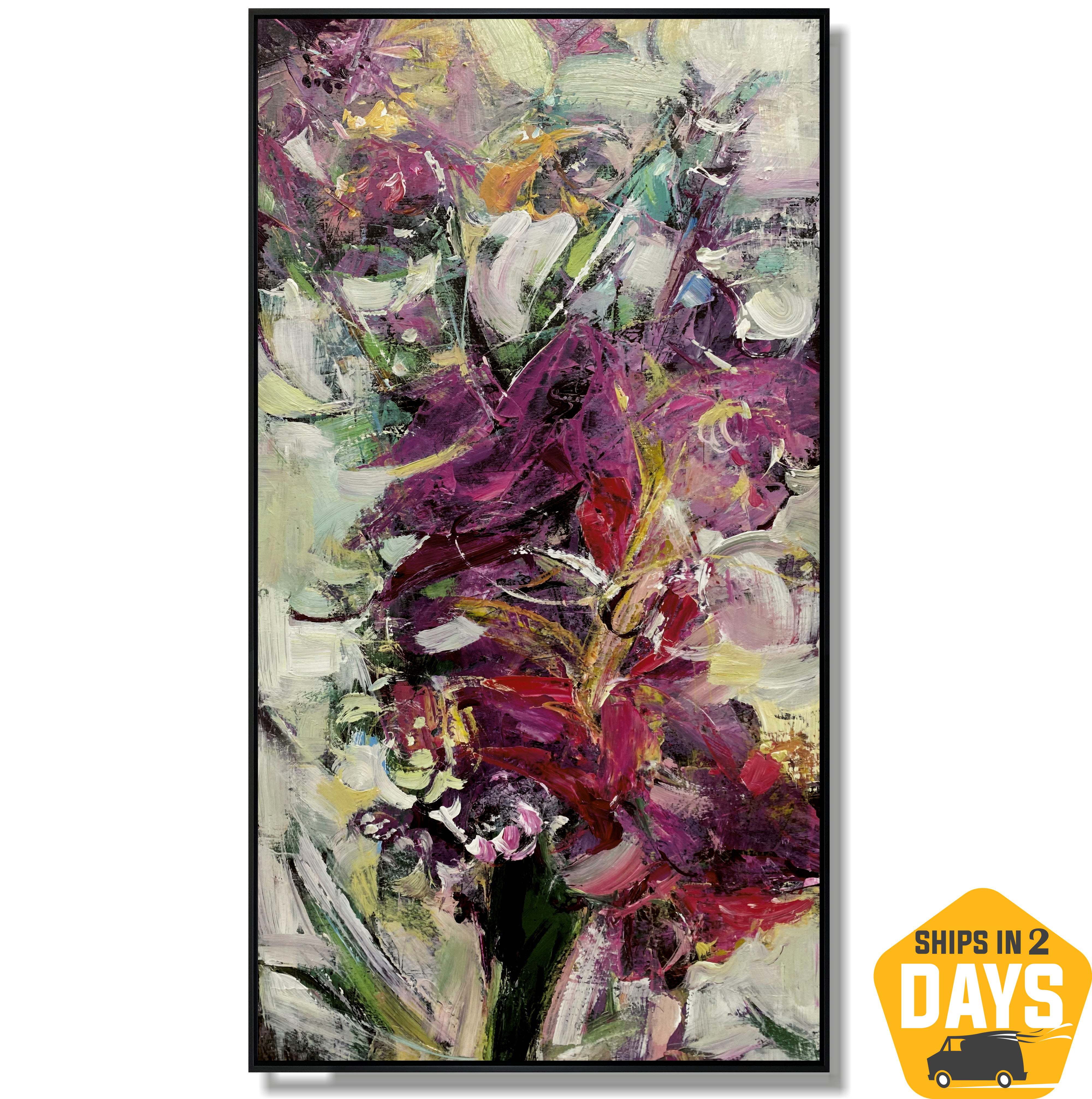 BOUQUET OF FLOWERS 35.43"x15.74"