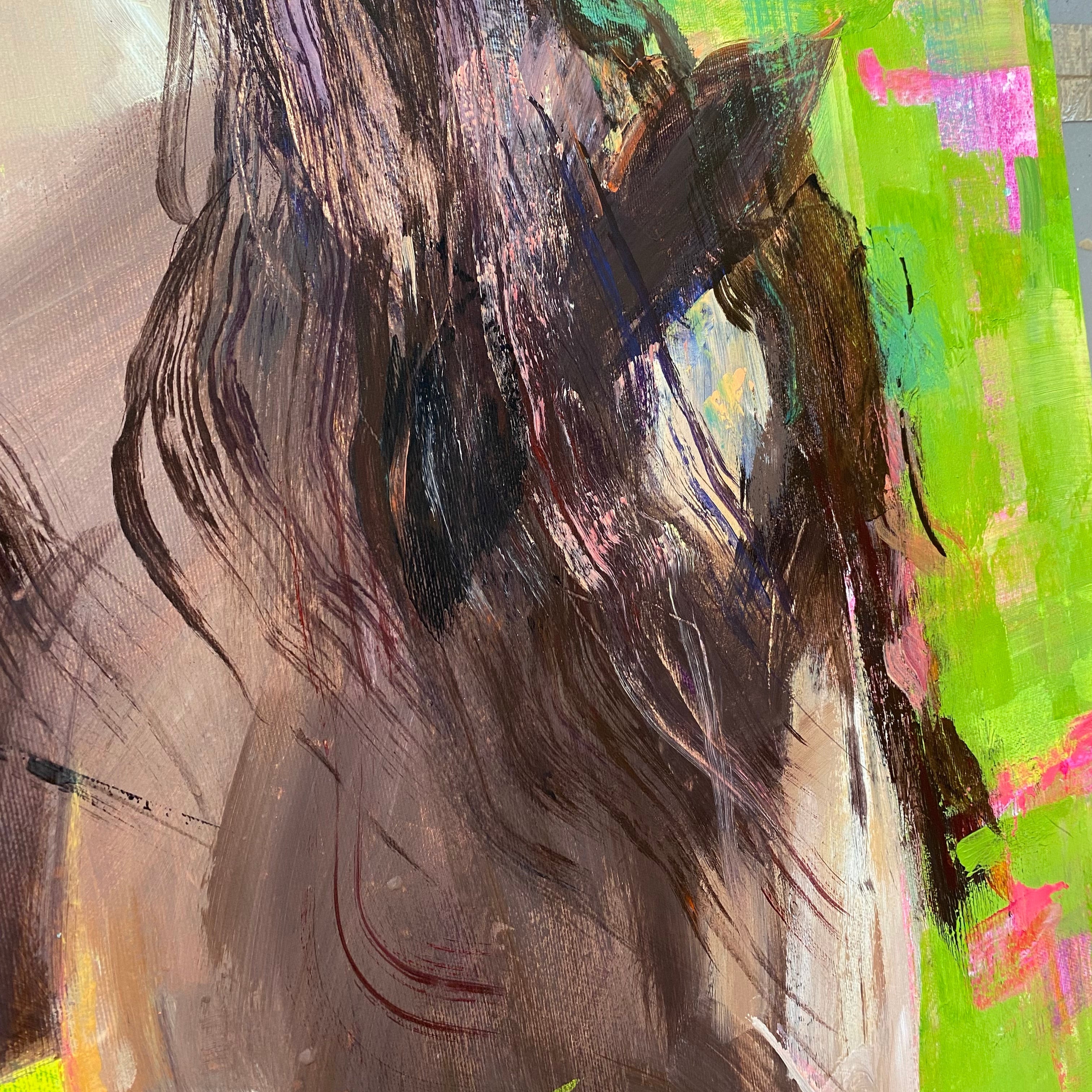 COLORFUL GRACE 43"x43"