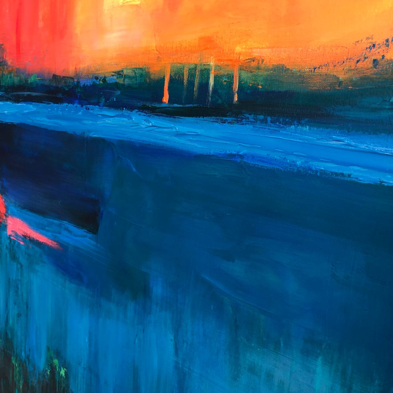 COASTAL SERENITY 40"x40"