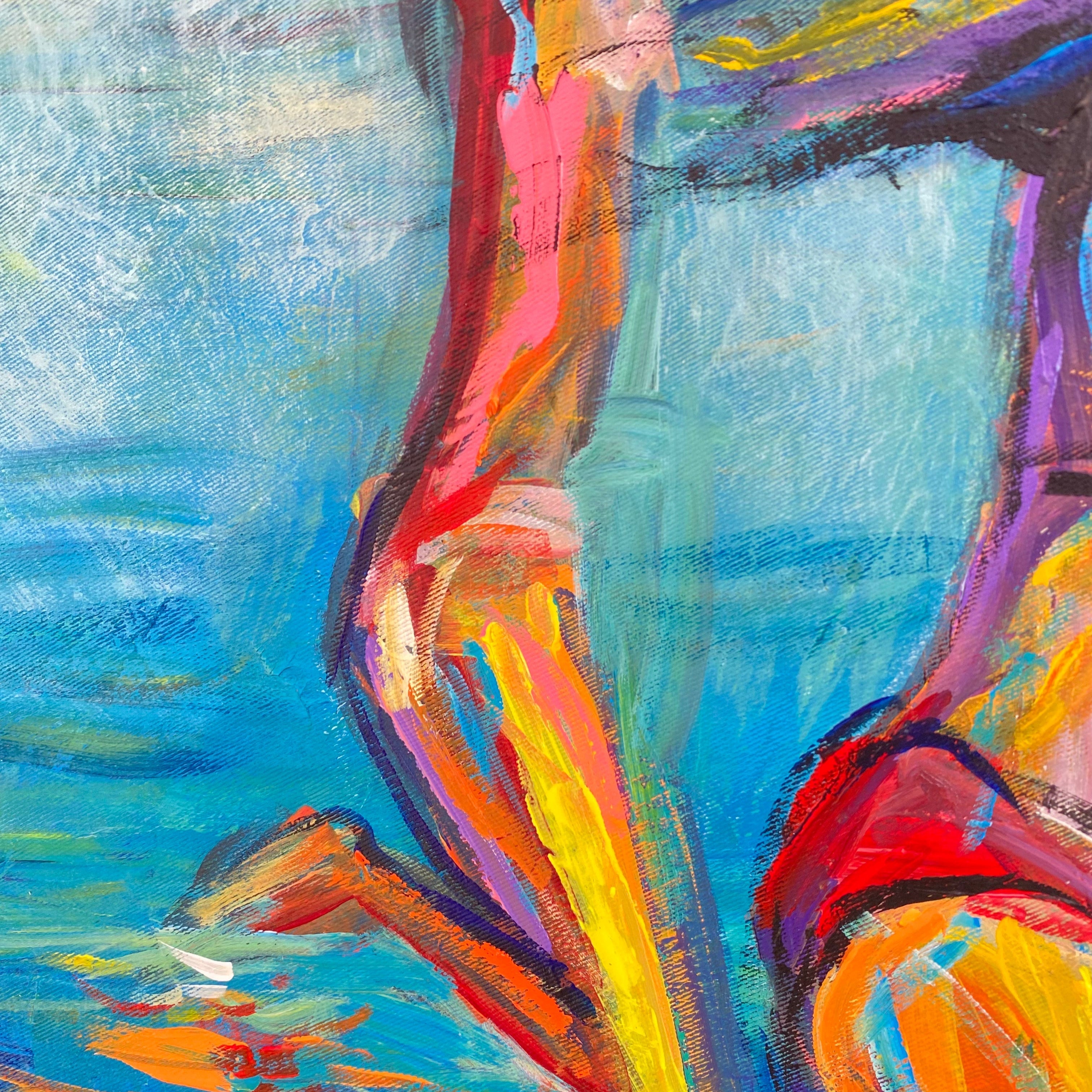 CHASING SUMMER 40"x40"