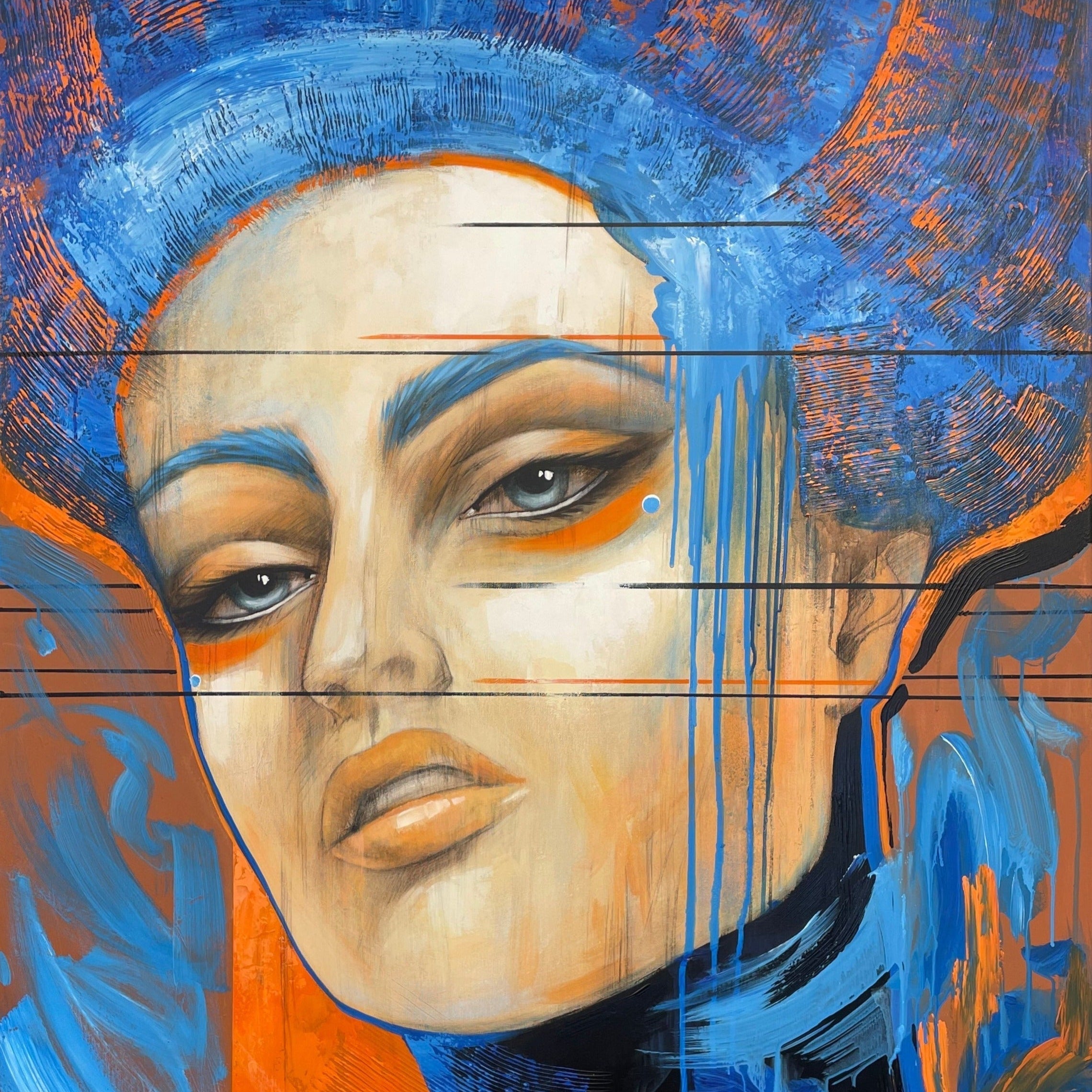 FLAME WOMEN 57"x43"
