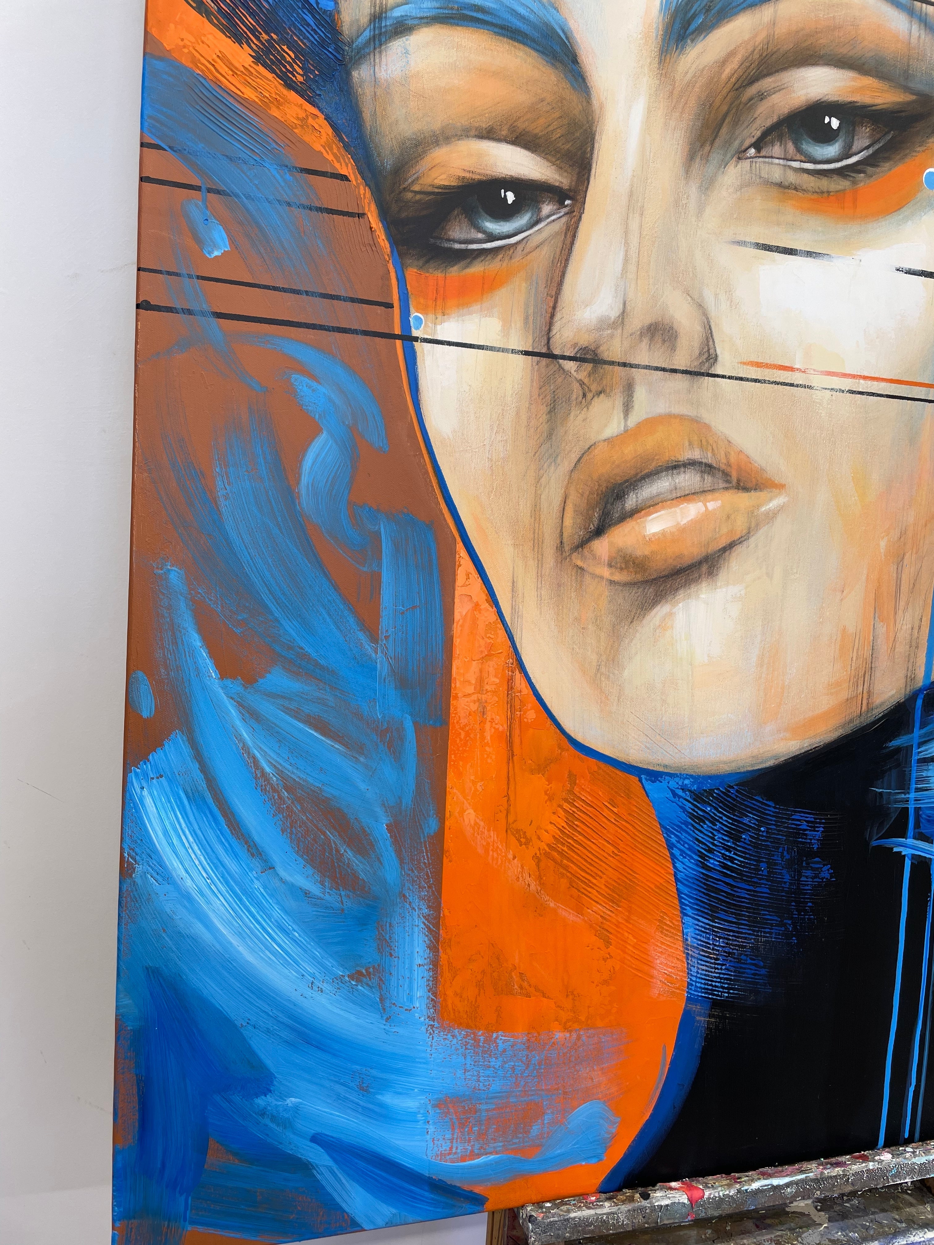 FLAME WOMEN 57"x43"