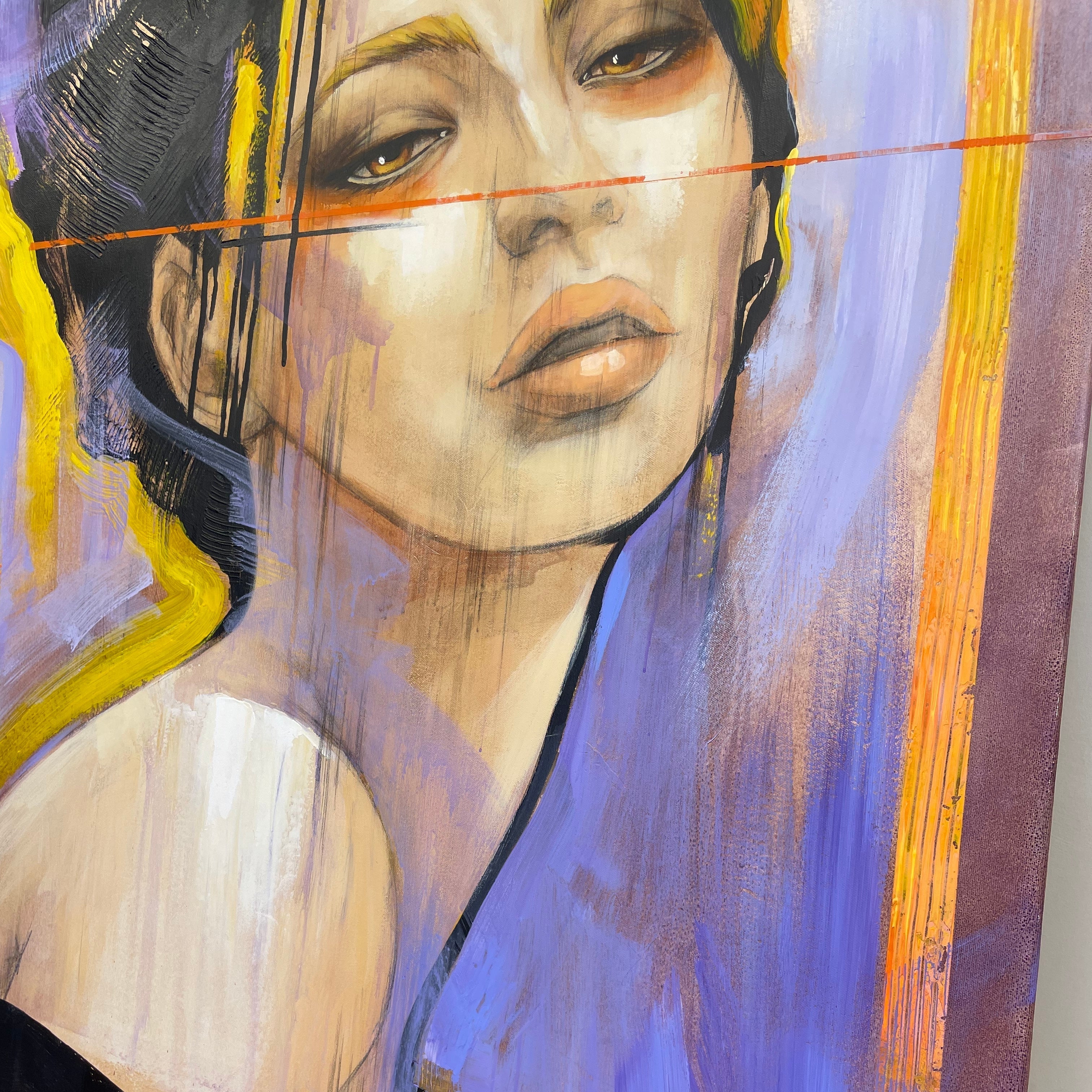 PURPLE DREAMS 57"x43"