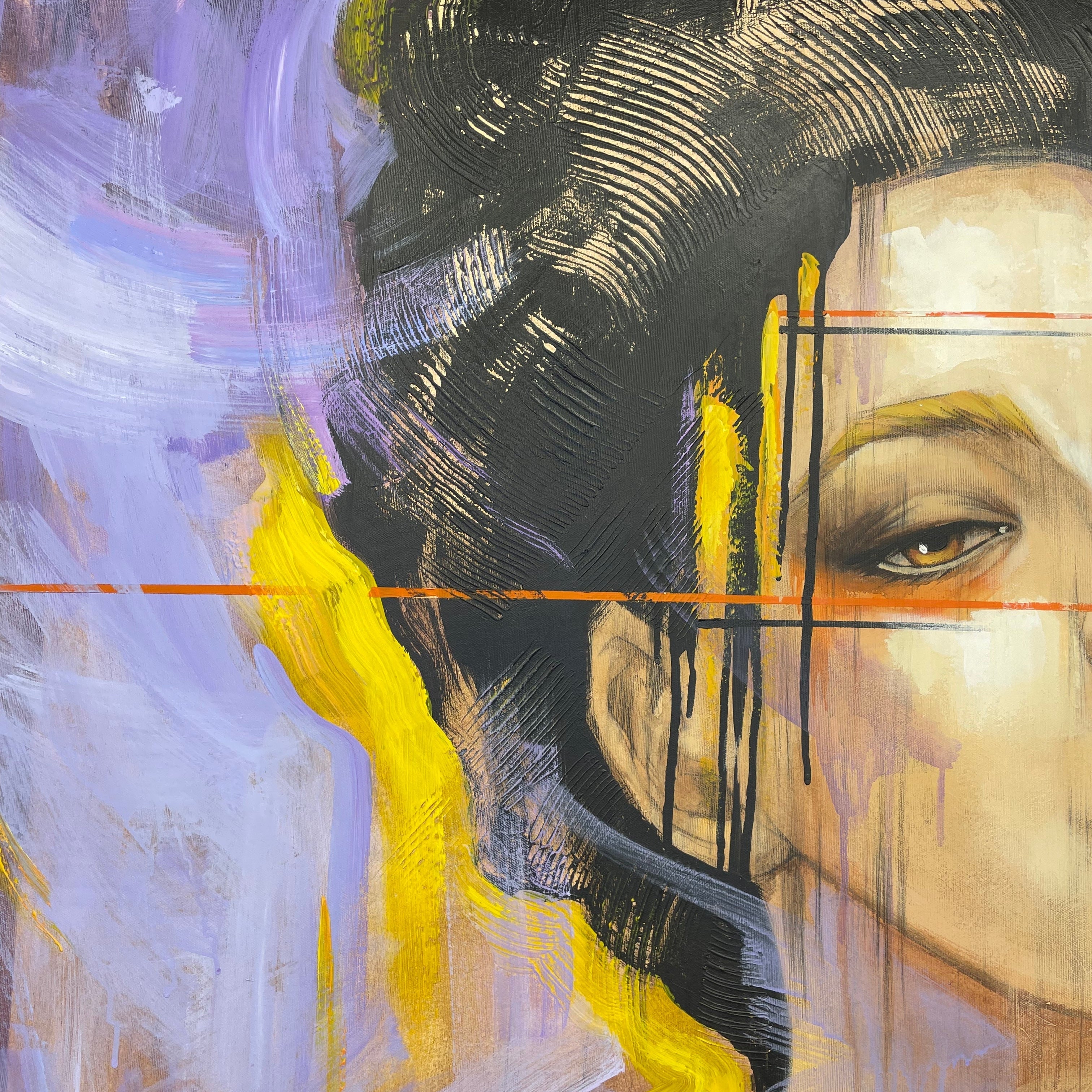 PURPLE DREAMS 57"x43"