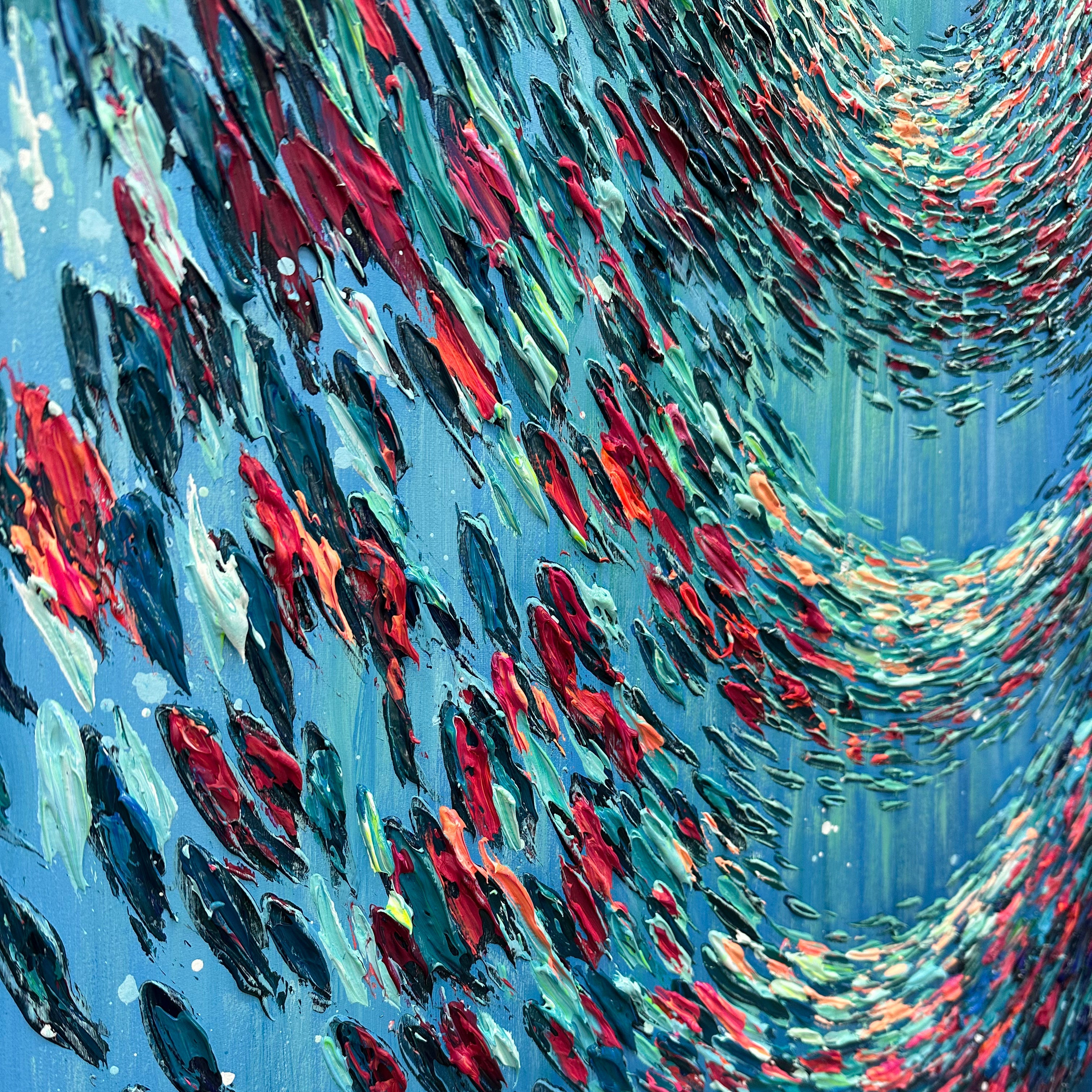 UNDERWATER GYRE 79"x39"