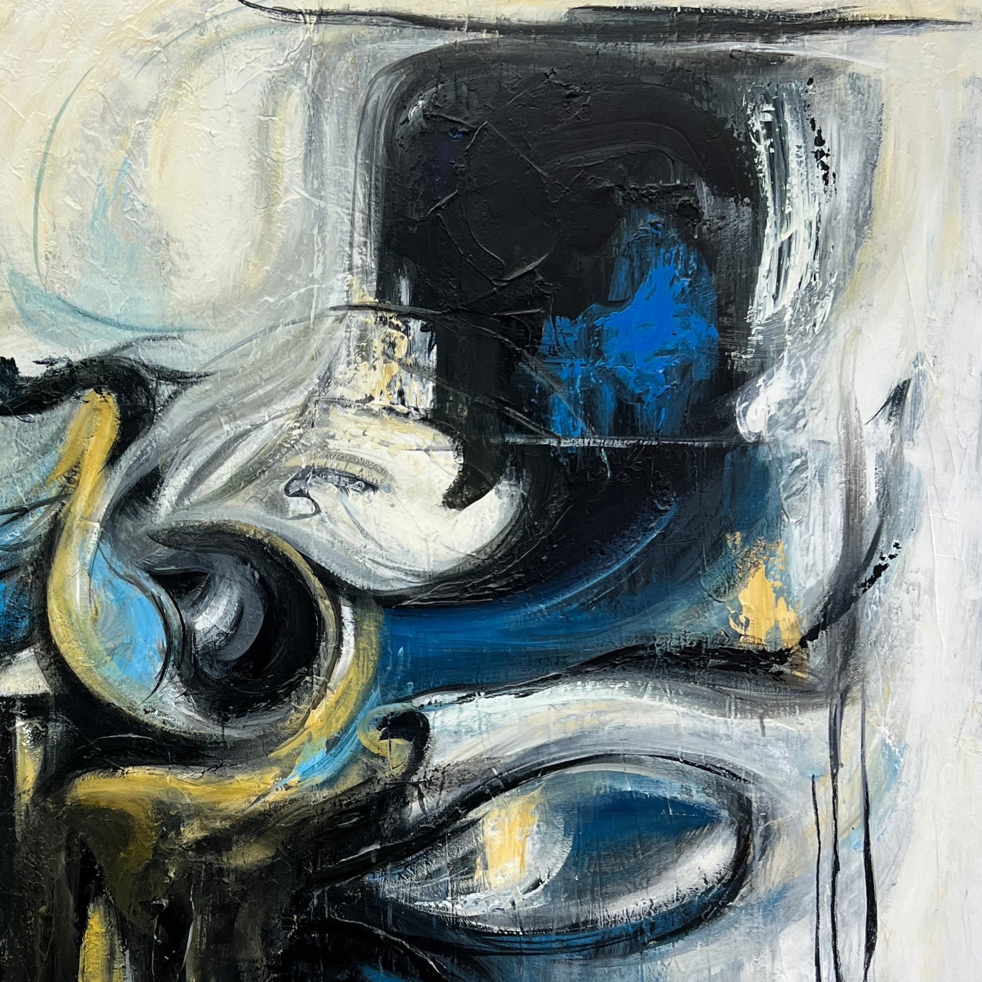 MIDNIGHT ECHOES 45.6"x45.6"