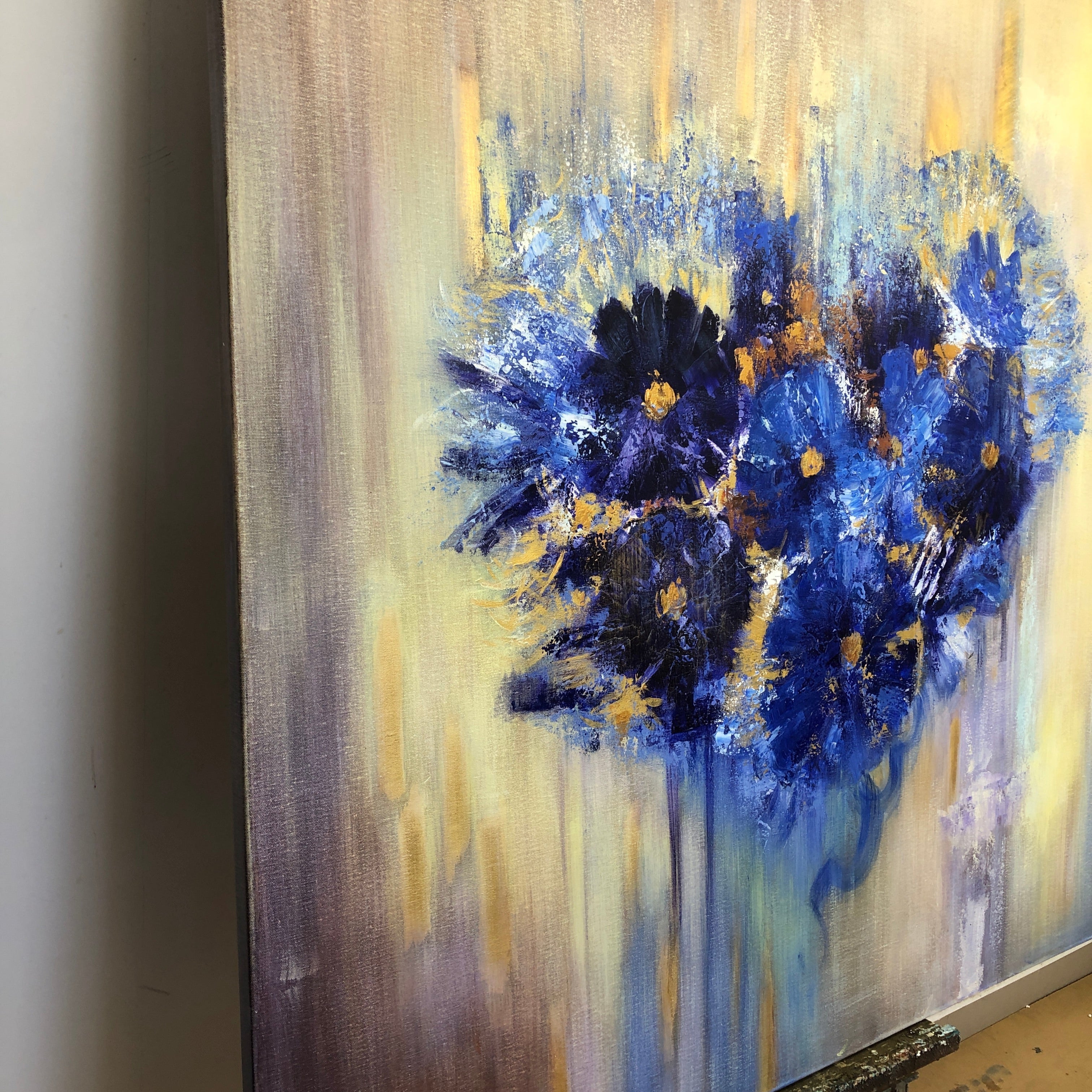 FLOWER HEART 50"x50"