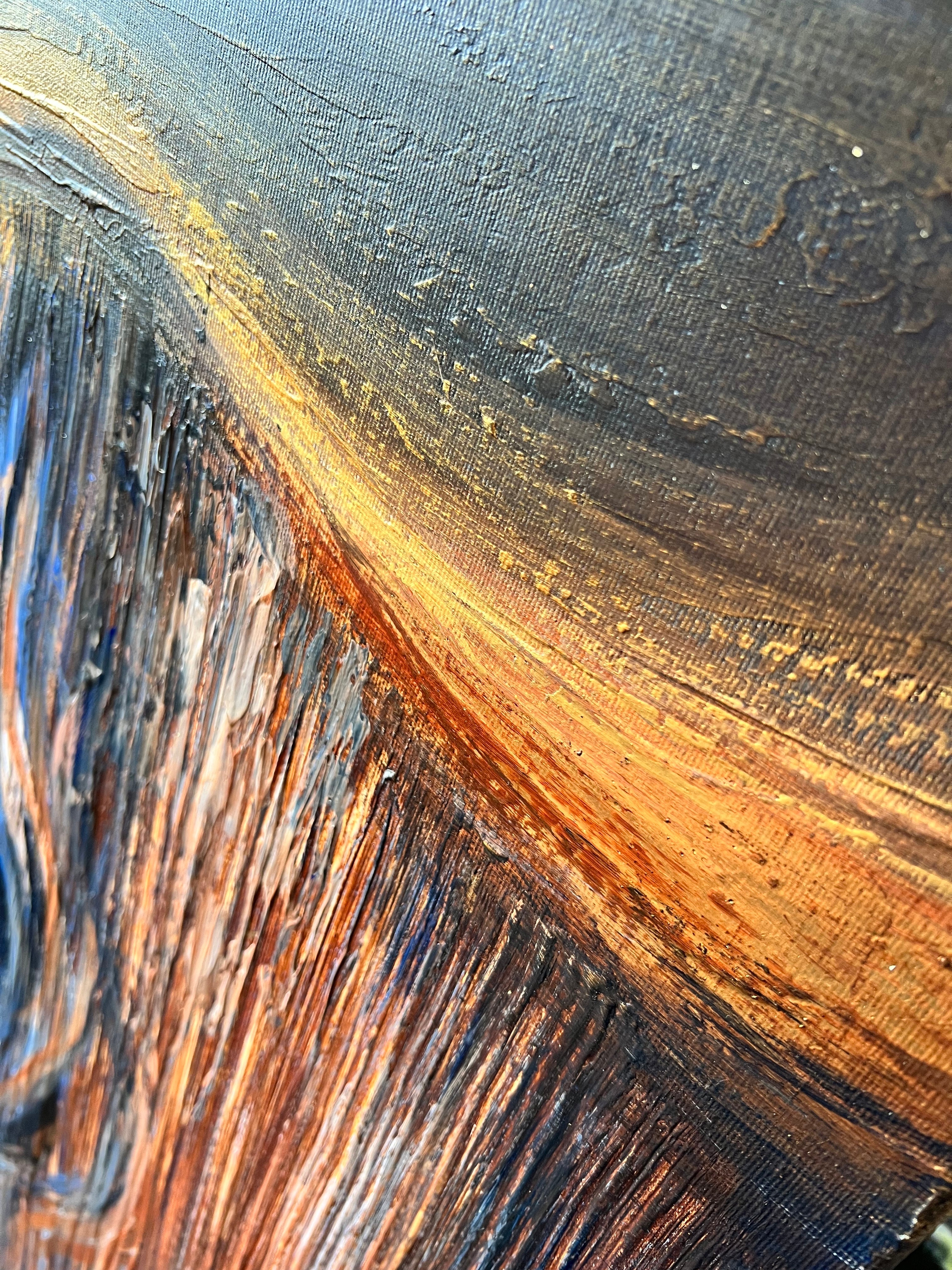 VEILED GAZE 39.3"x39.3"