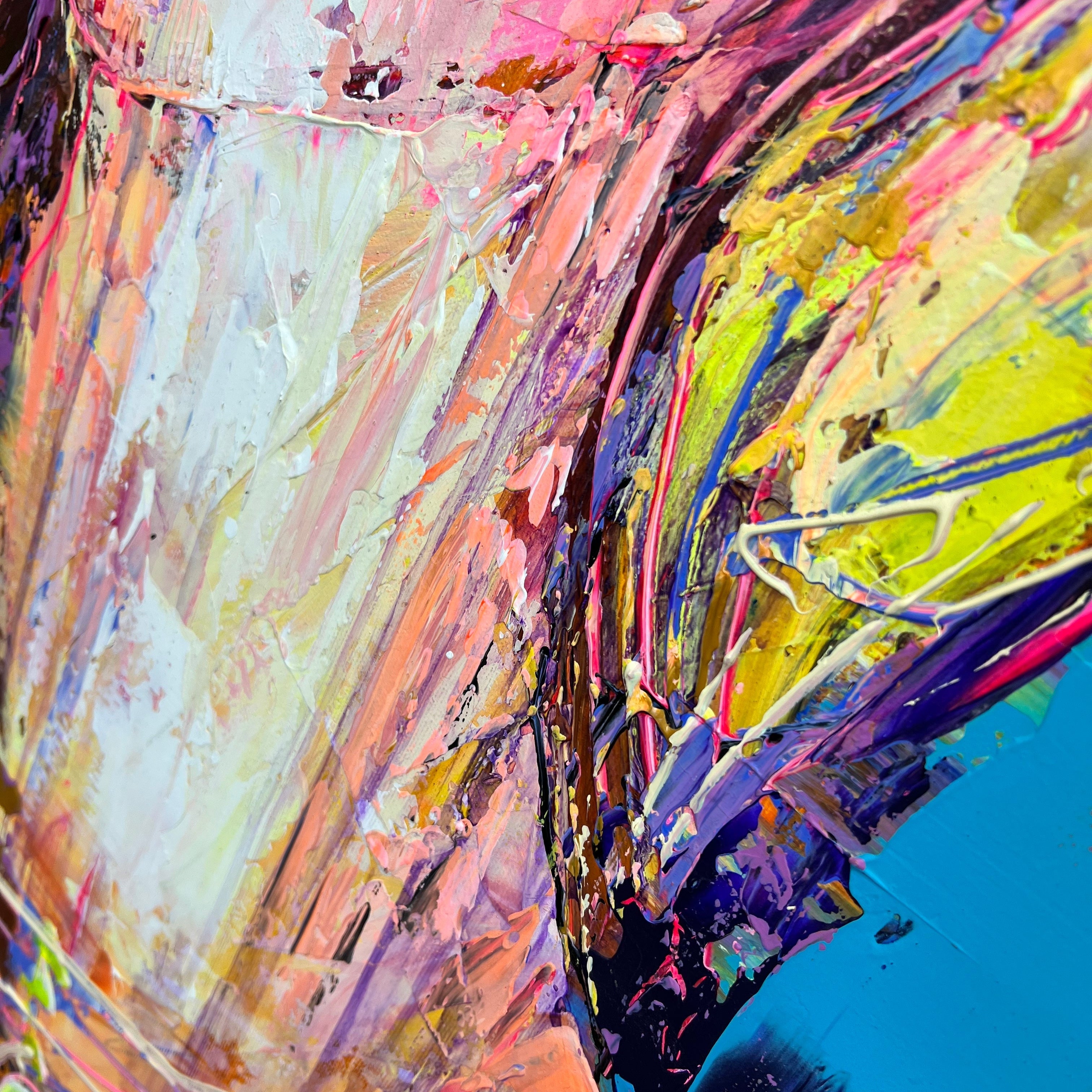 AZURE ELEGANCE 46"x46"