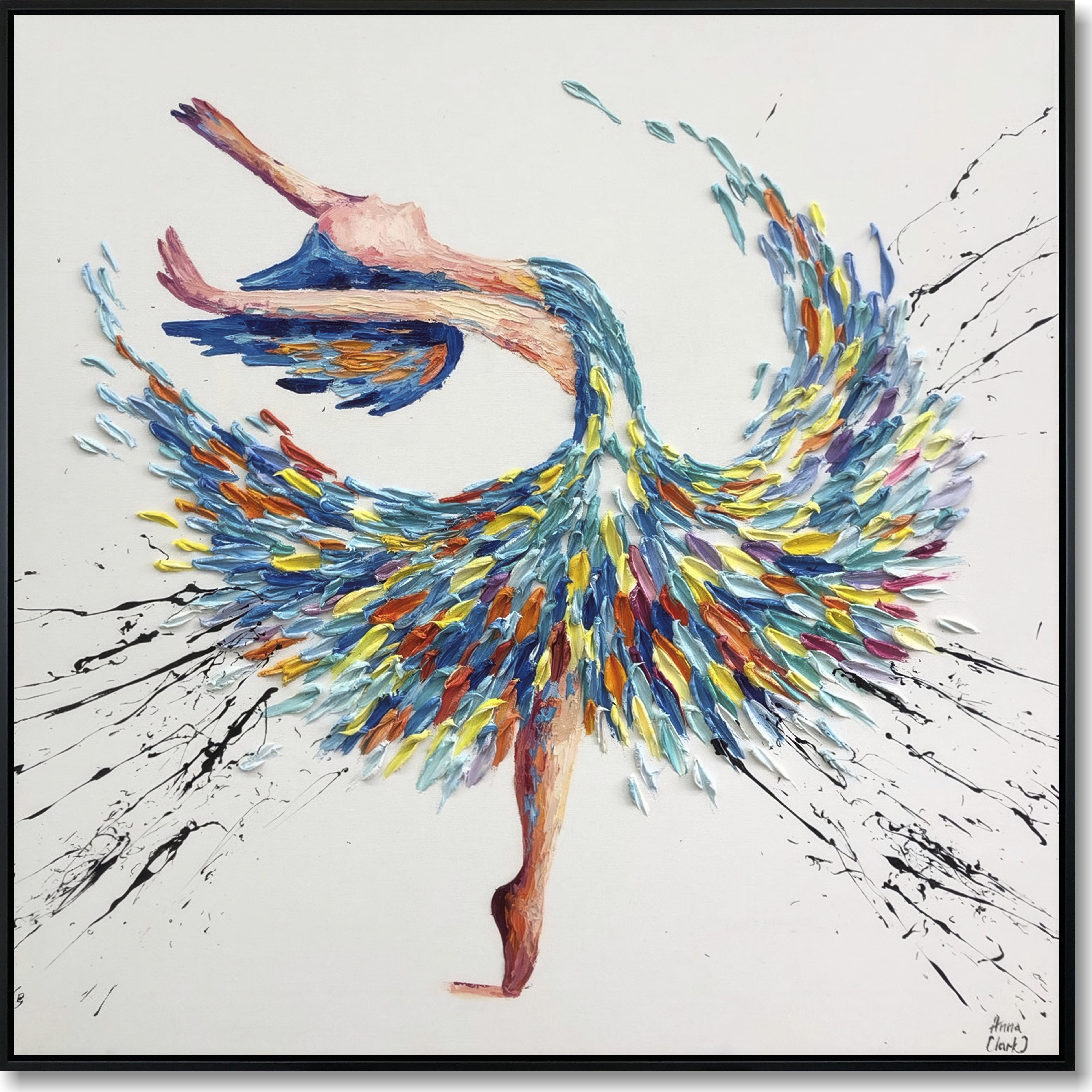 BALLERINA MARGO 32"x32" | 81x81 cm