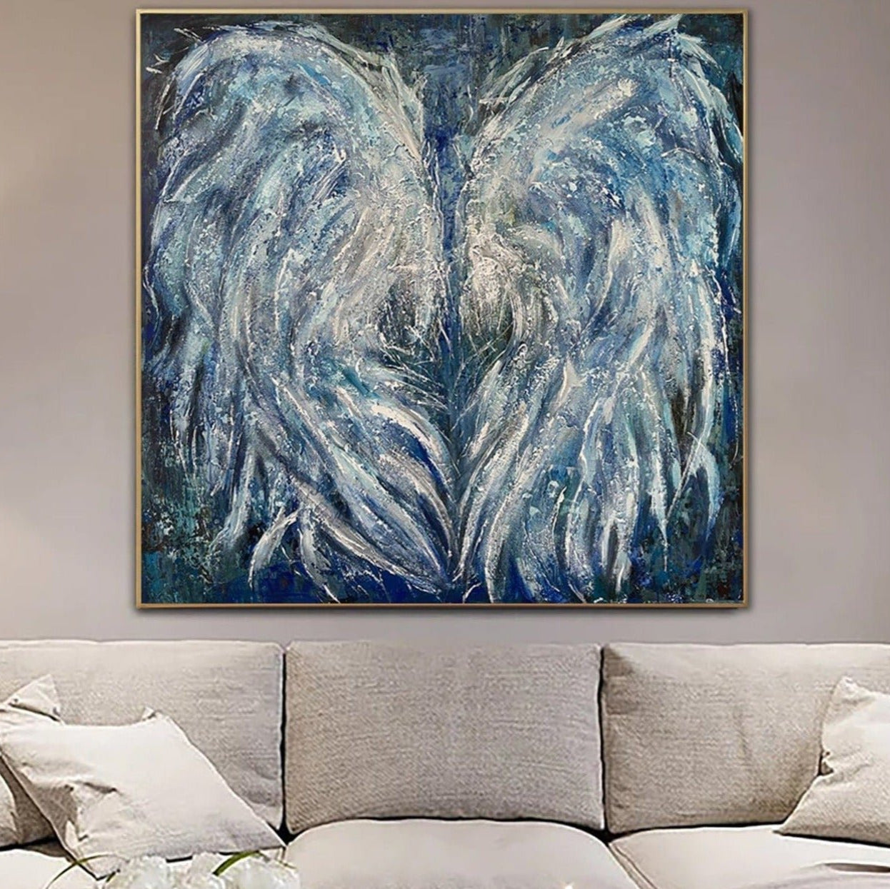 WINGS OF HOPE 43"x43"