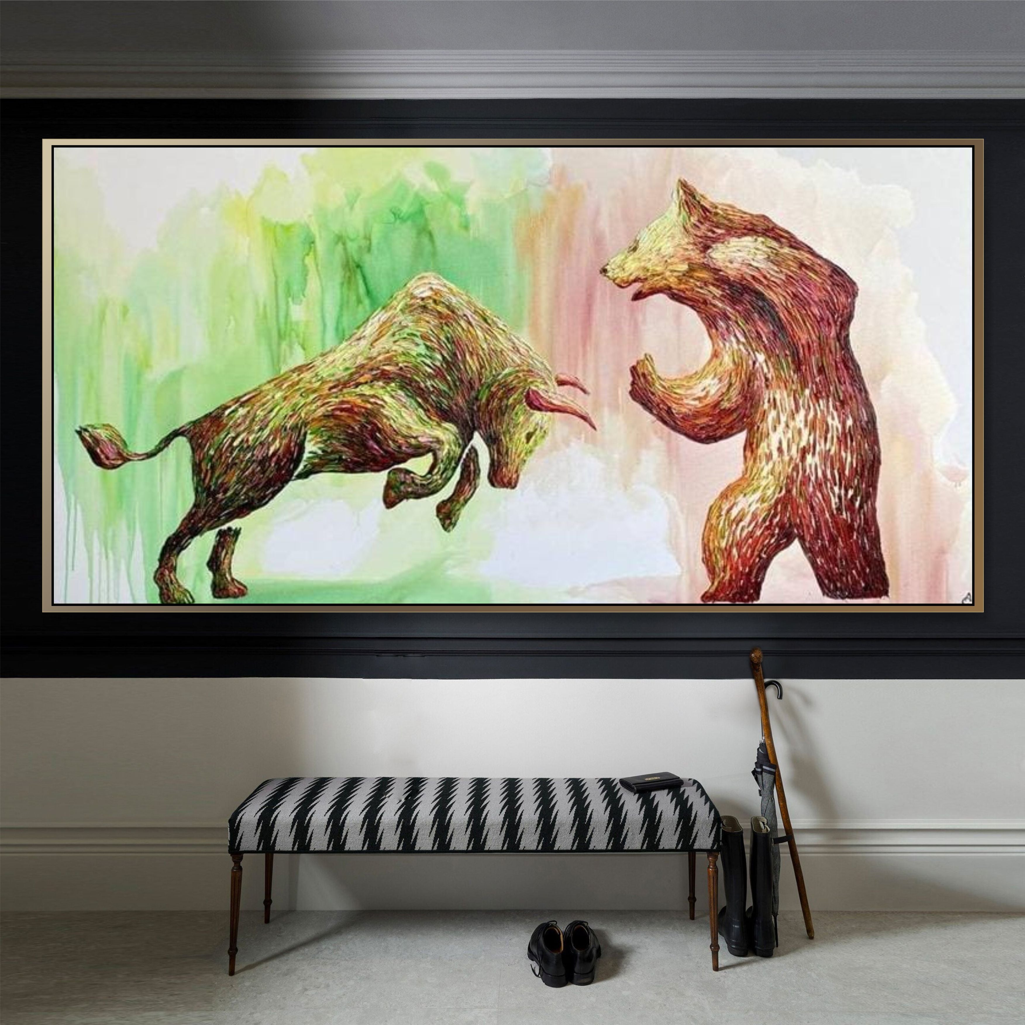 RAISED RISKS #2 18"x36" | 46x91 cm
