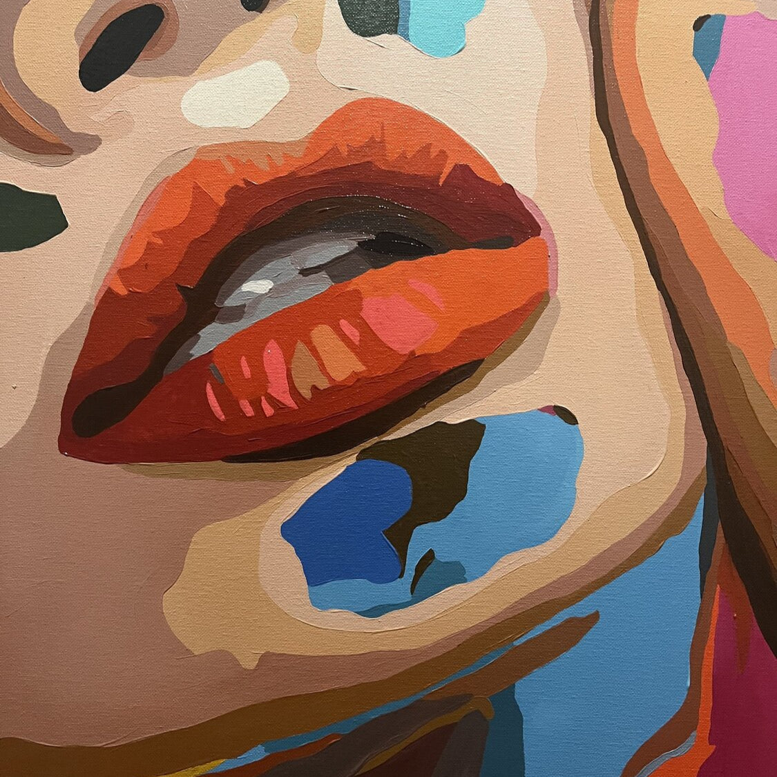 MAKE YOU FEEL 43.3"x43.3"