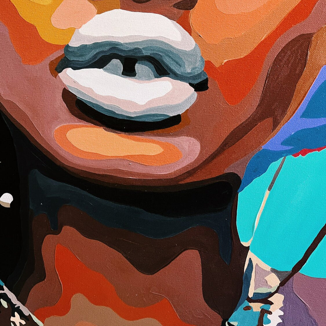 MEET ME ON THE DANCE FLOOR 43.3"x43.3"