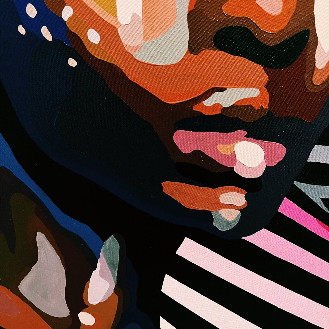 COSMIC GIRL 43.3"x43.3"