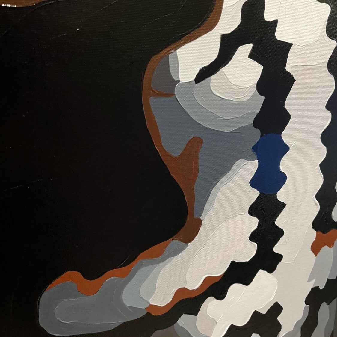 IN THE ARMS OF WARMTH 43.3"x43.3"