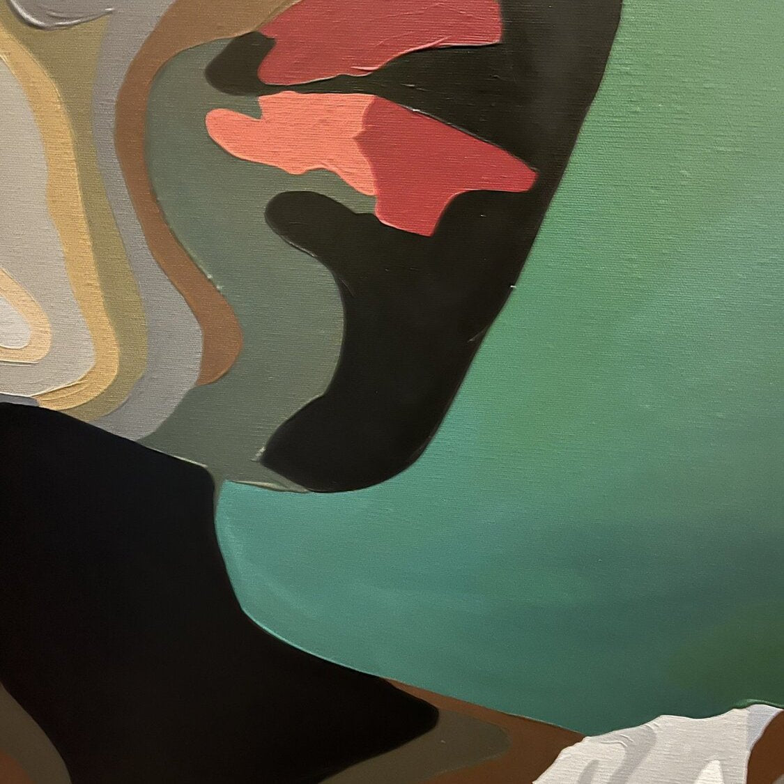 STRENGTH AND CONVICTION 43.3"x43.3"