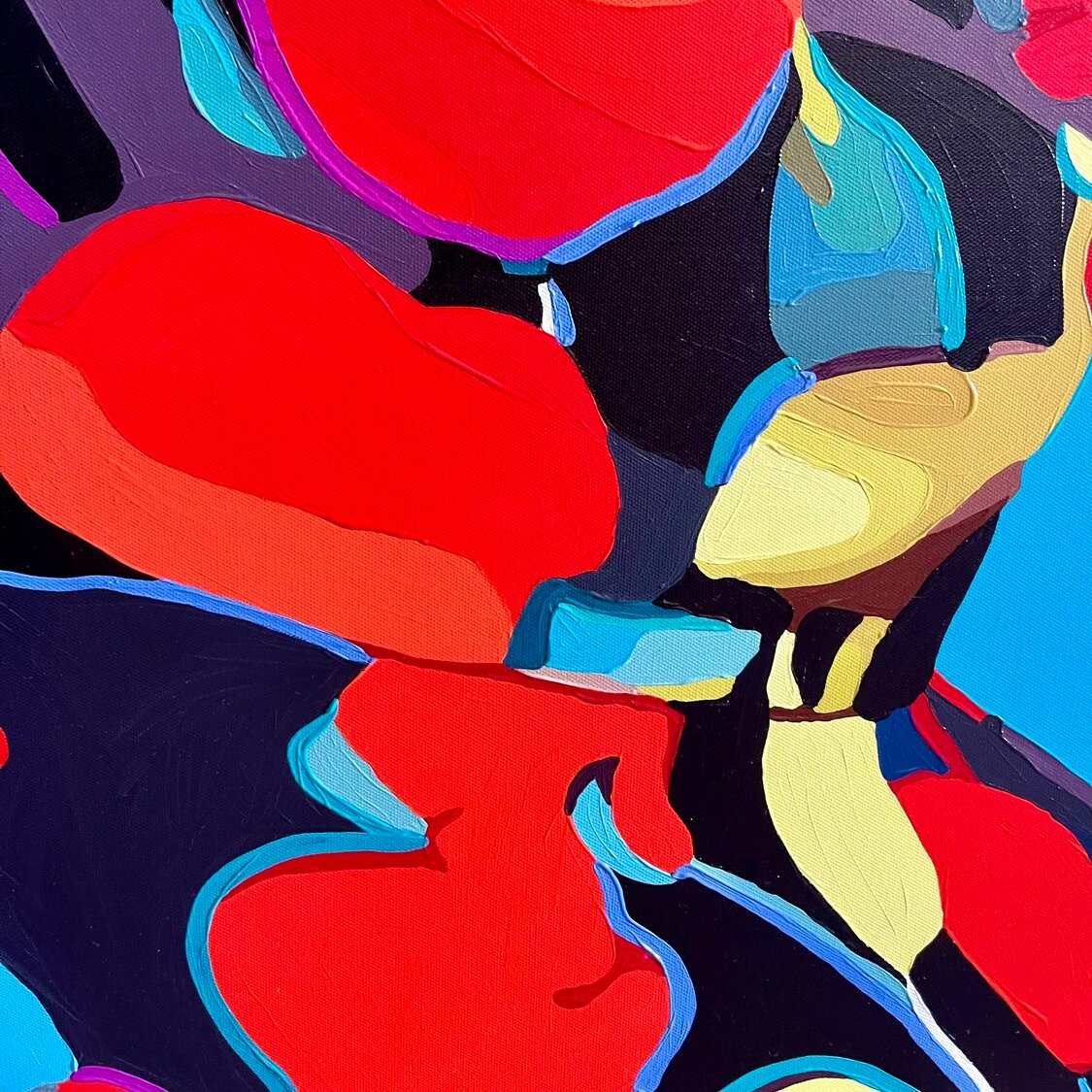 SUMMER BLOSSOM 51.2"x39.4"