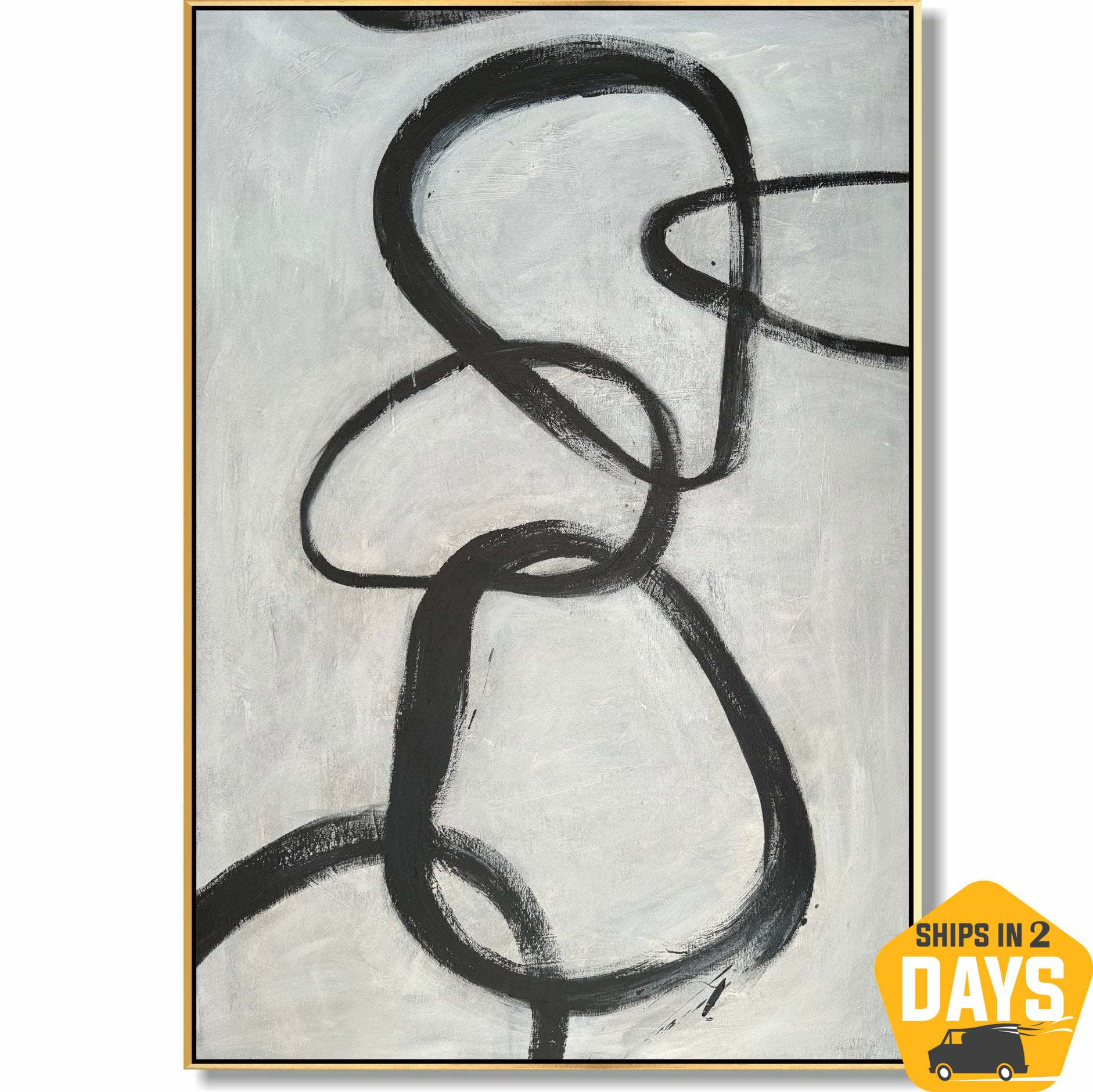 FLOWING CONNECTIONS 48"x32"