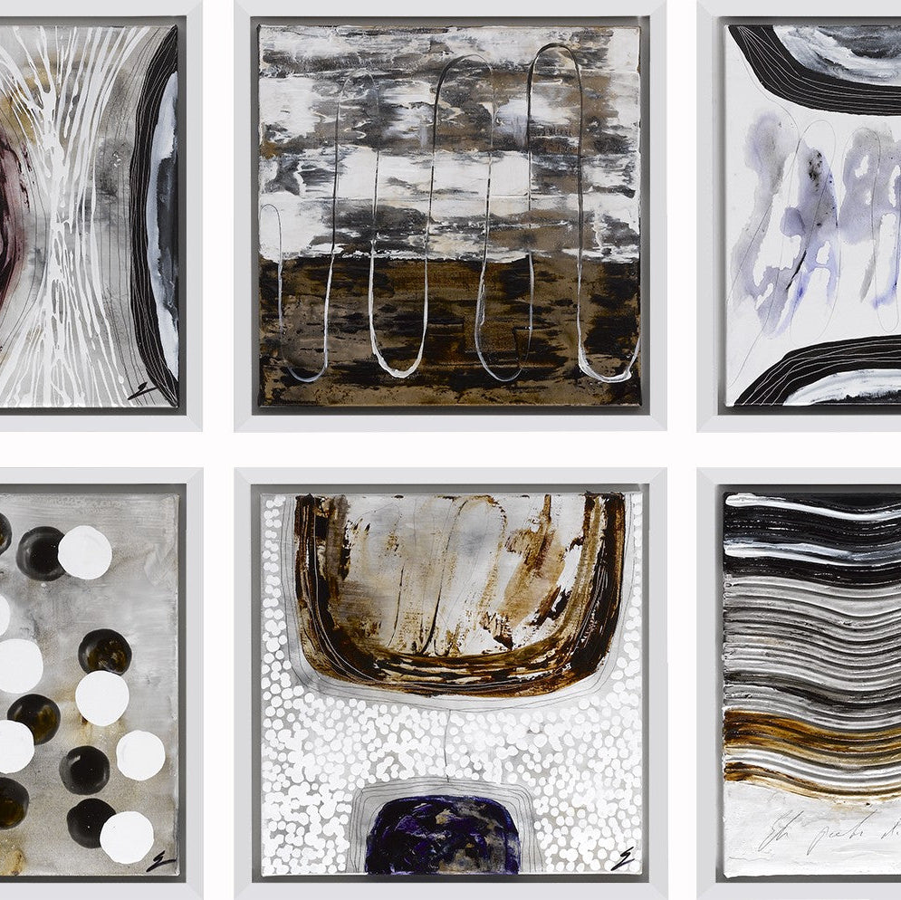 Paintings for living room ABSTRACT CONTOURS