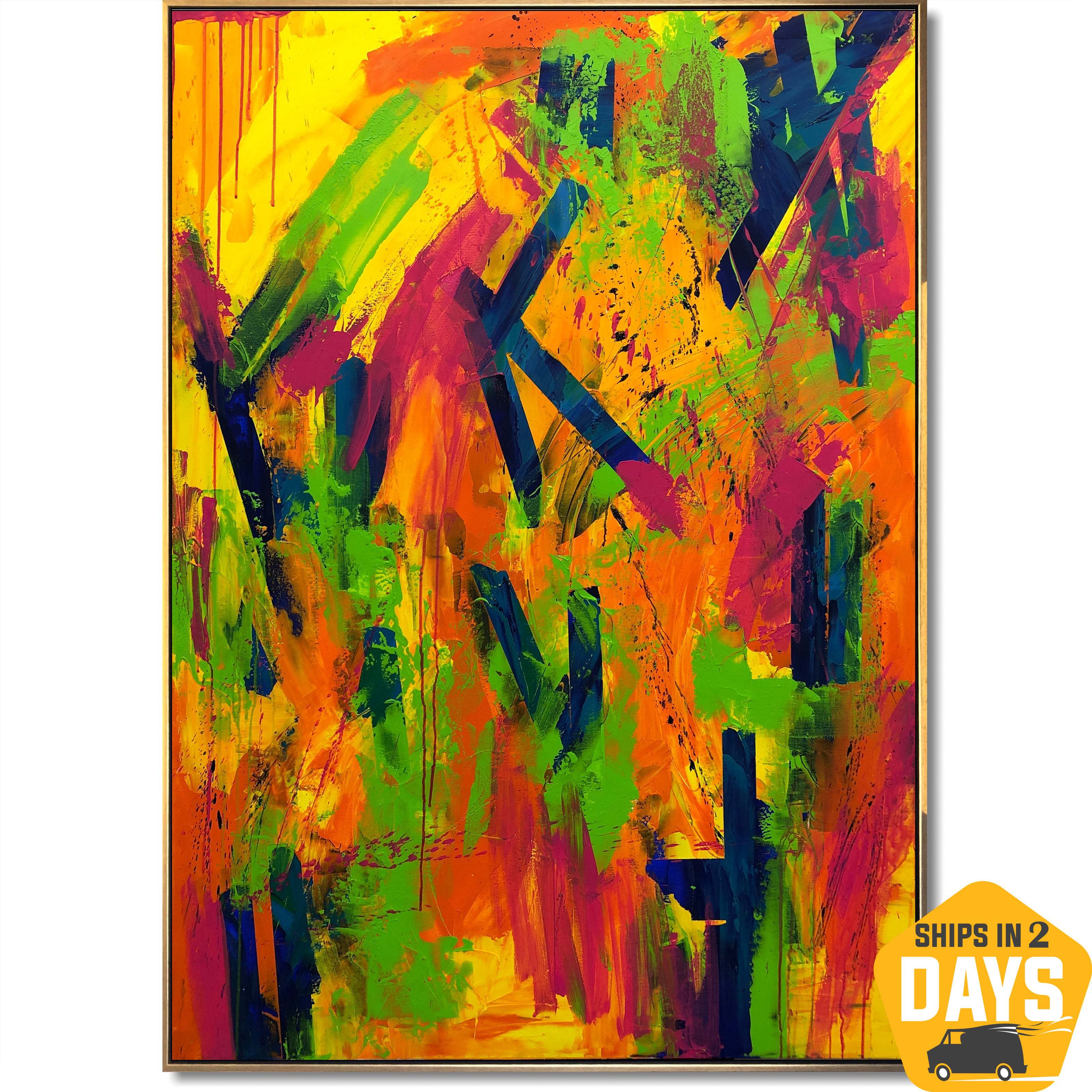 BURST OF SPRING 54"x40"