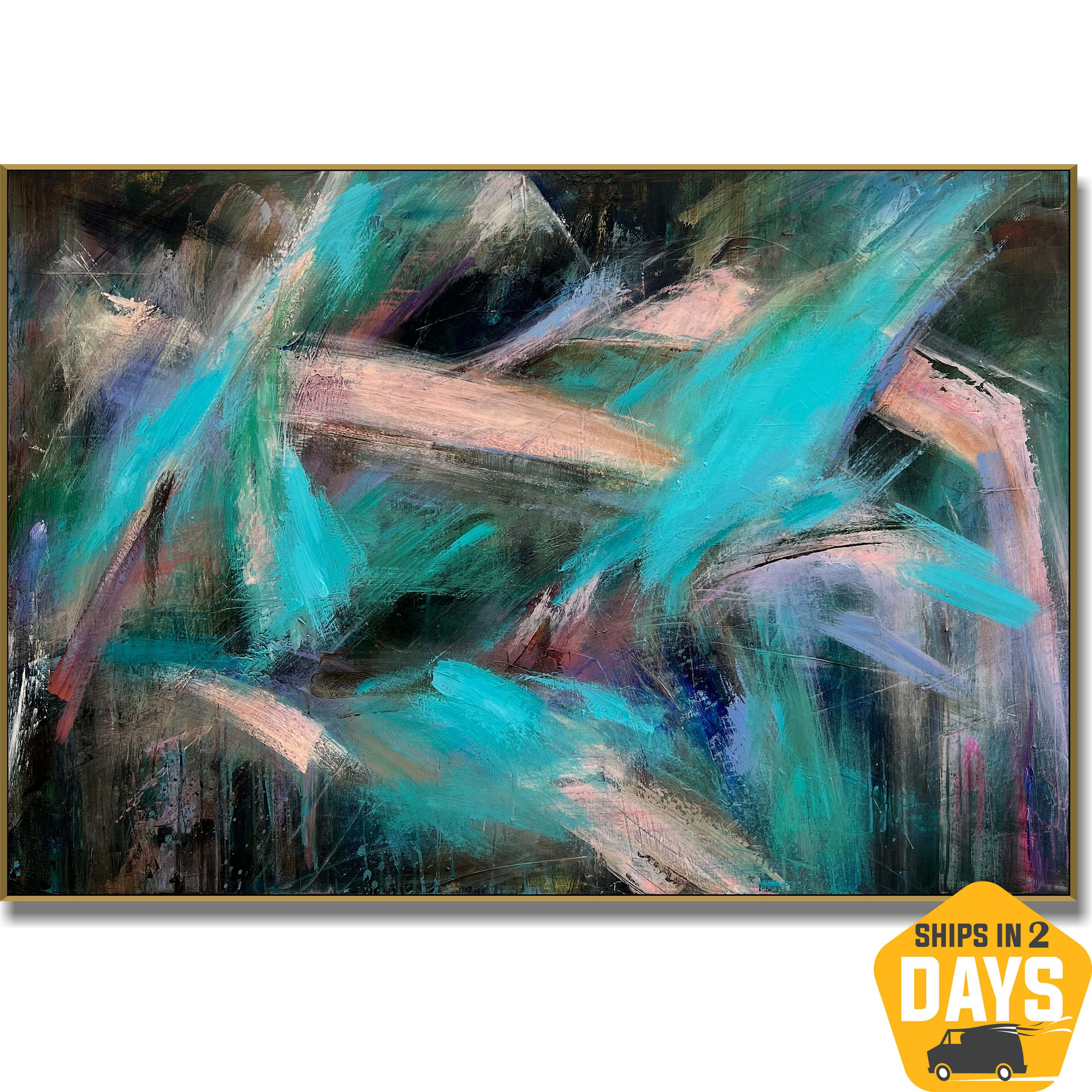 VIVID TUMULT 34"x46"