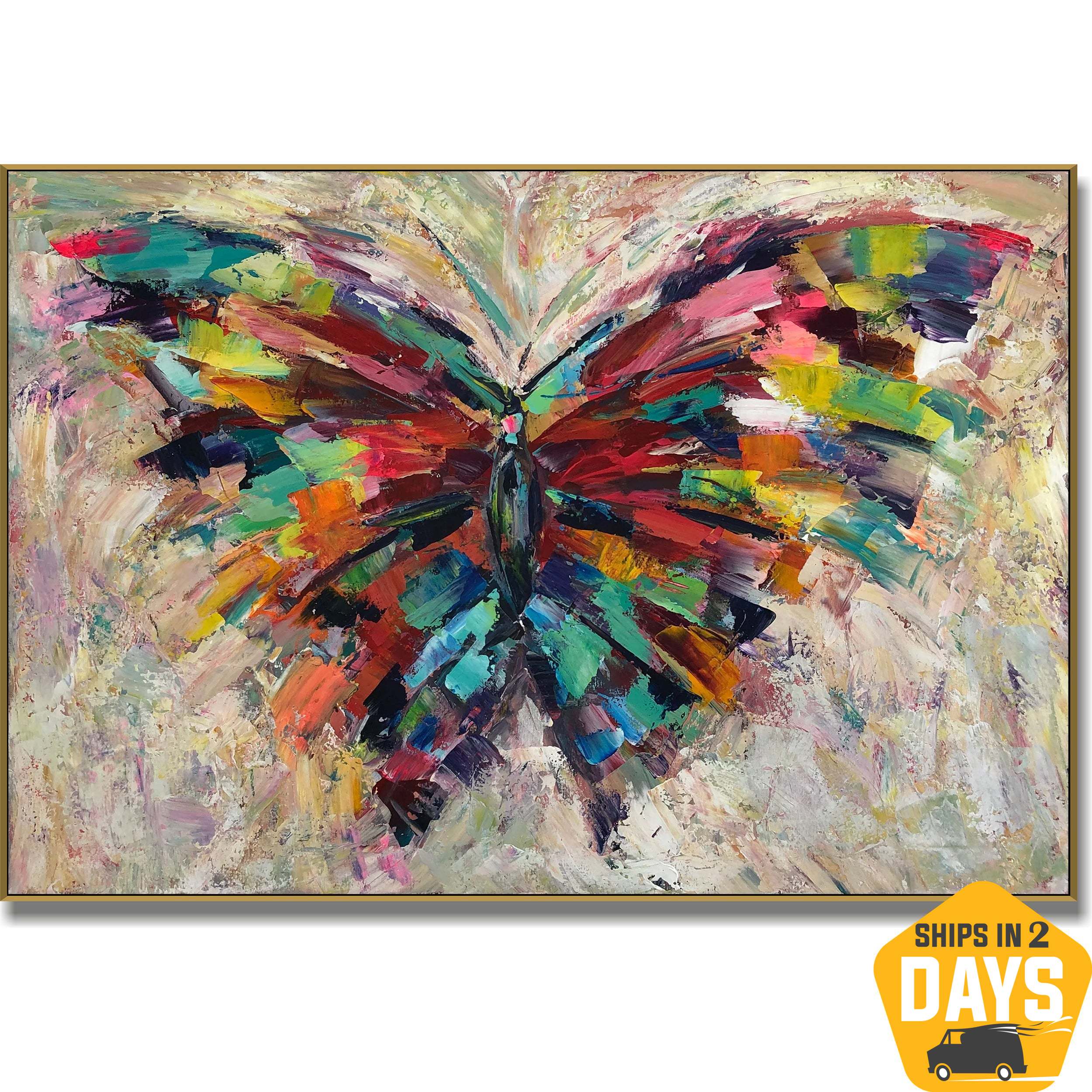 BUTTERFLY VIBRANCE 30"x40"