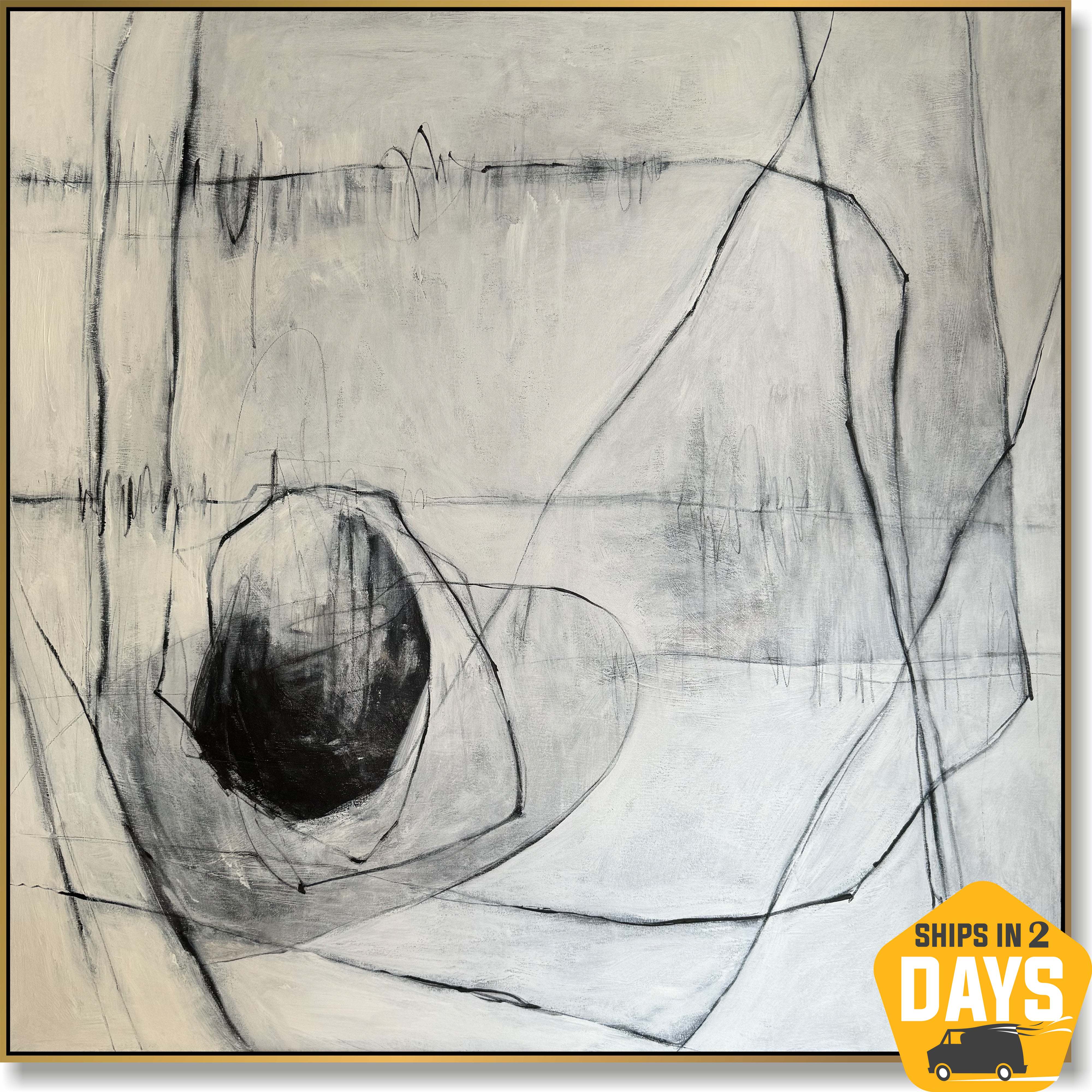 CONTEMPORARY SIMPLICITY 40"x40"