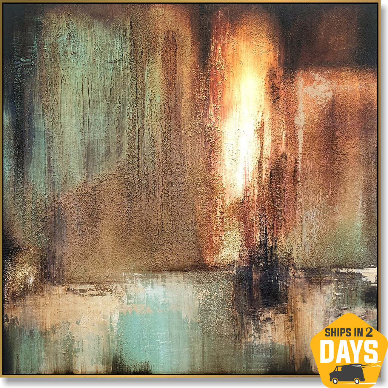 SPRING MOOD 27.5"x27.5"