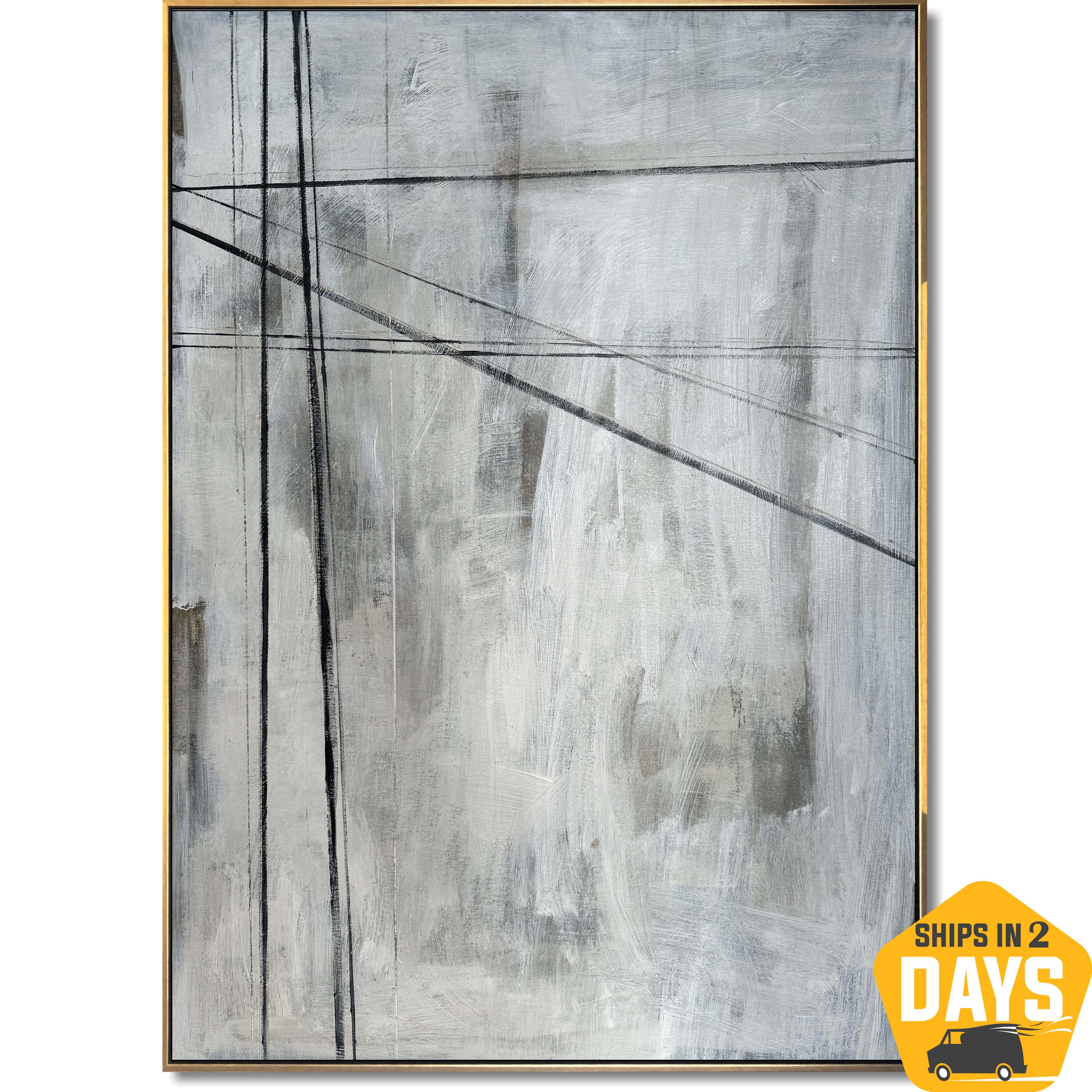 INDUSTRIAL CHIC 36"x30"