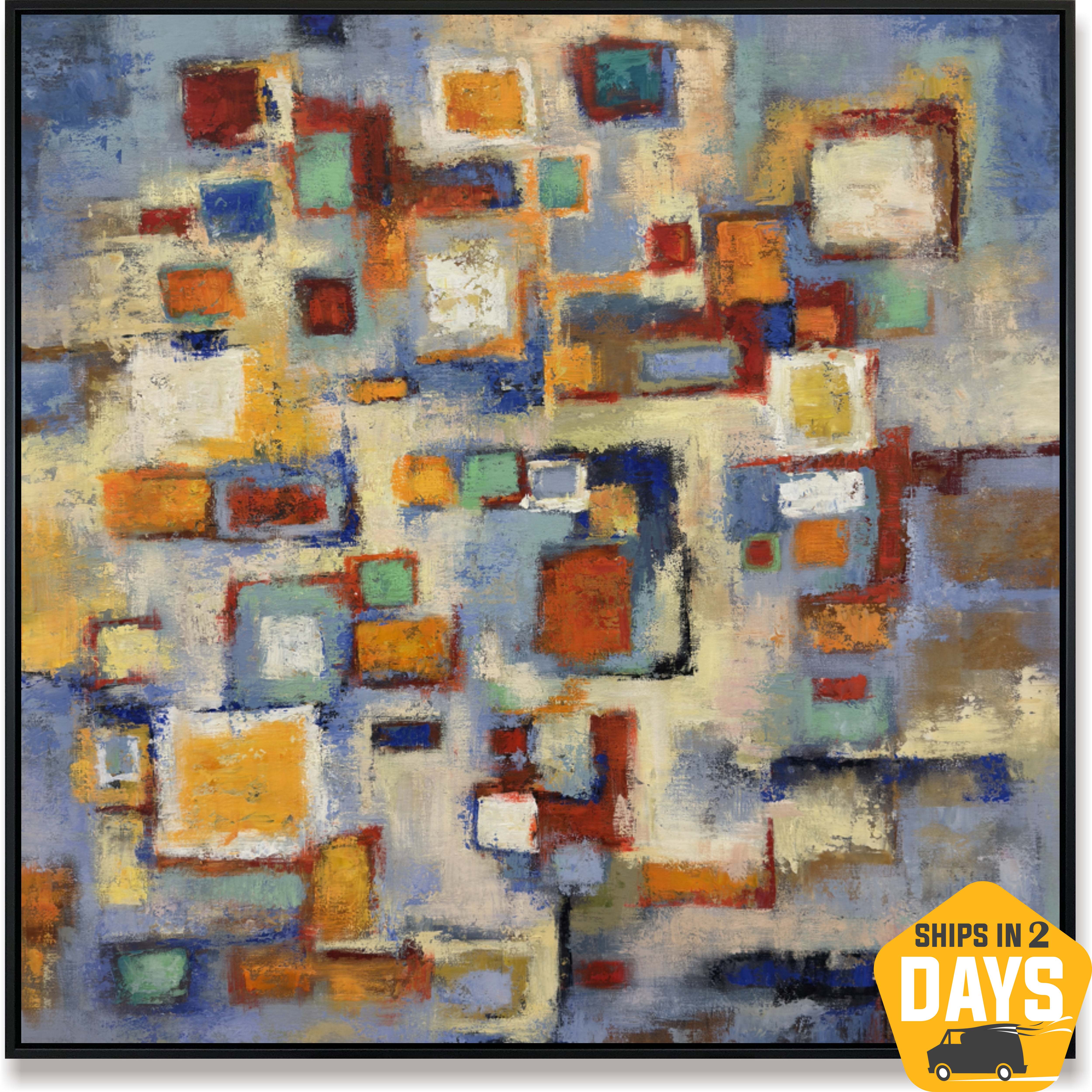 URBAN MOSAIC 40"x40"