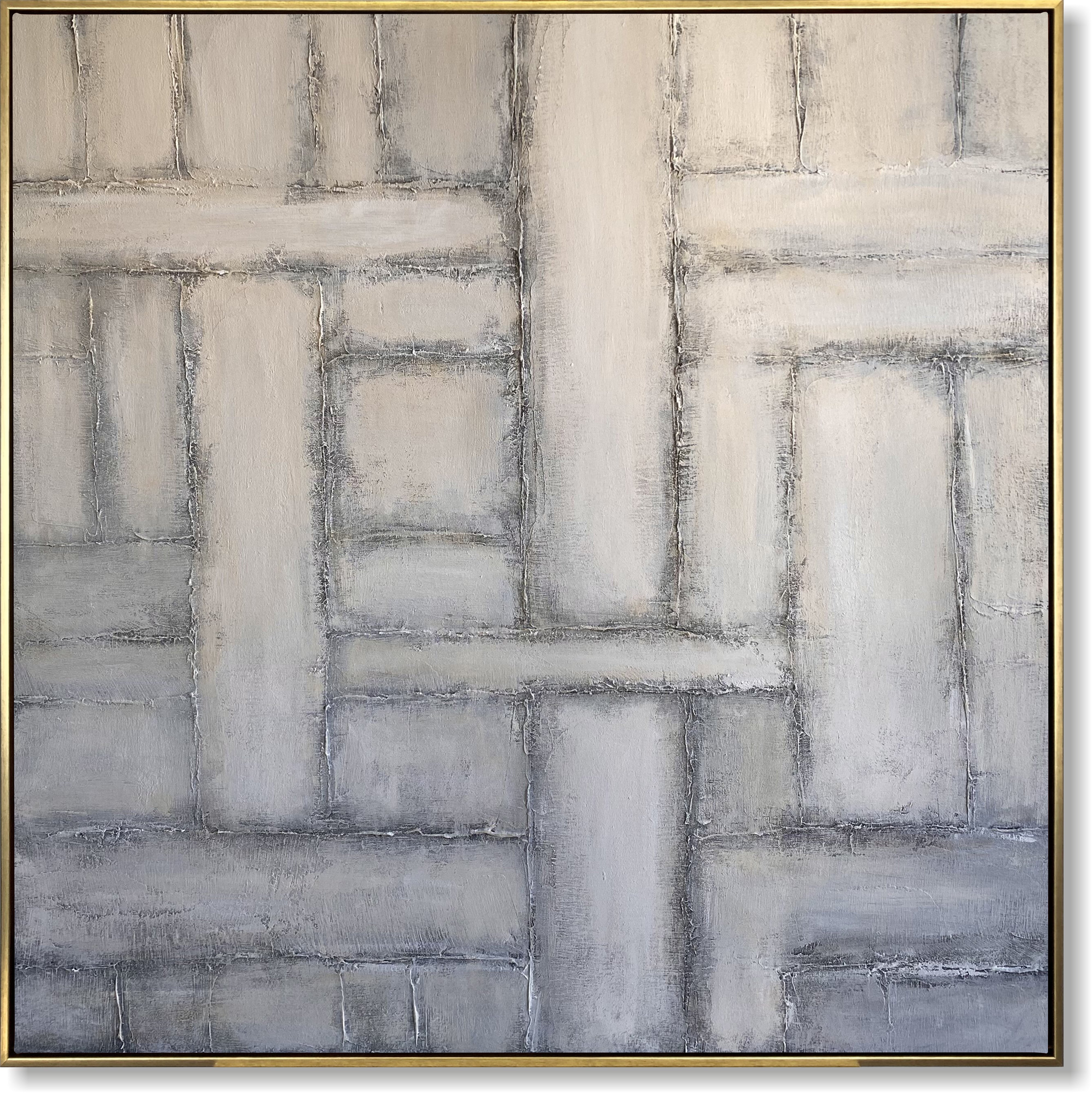 TEXTURED MAZE Unstretched