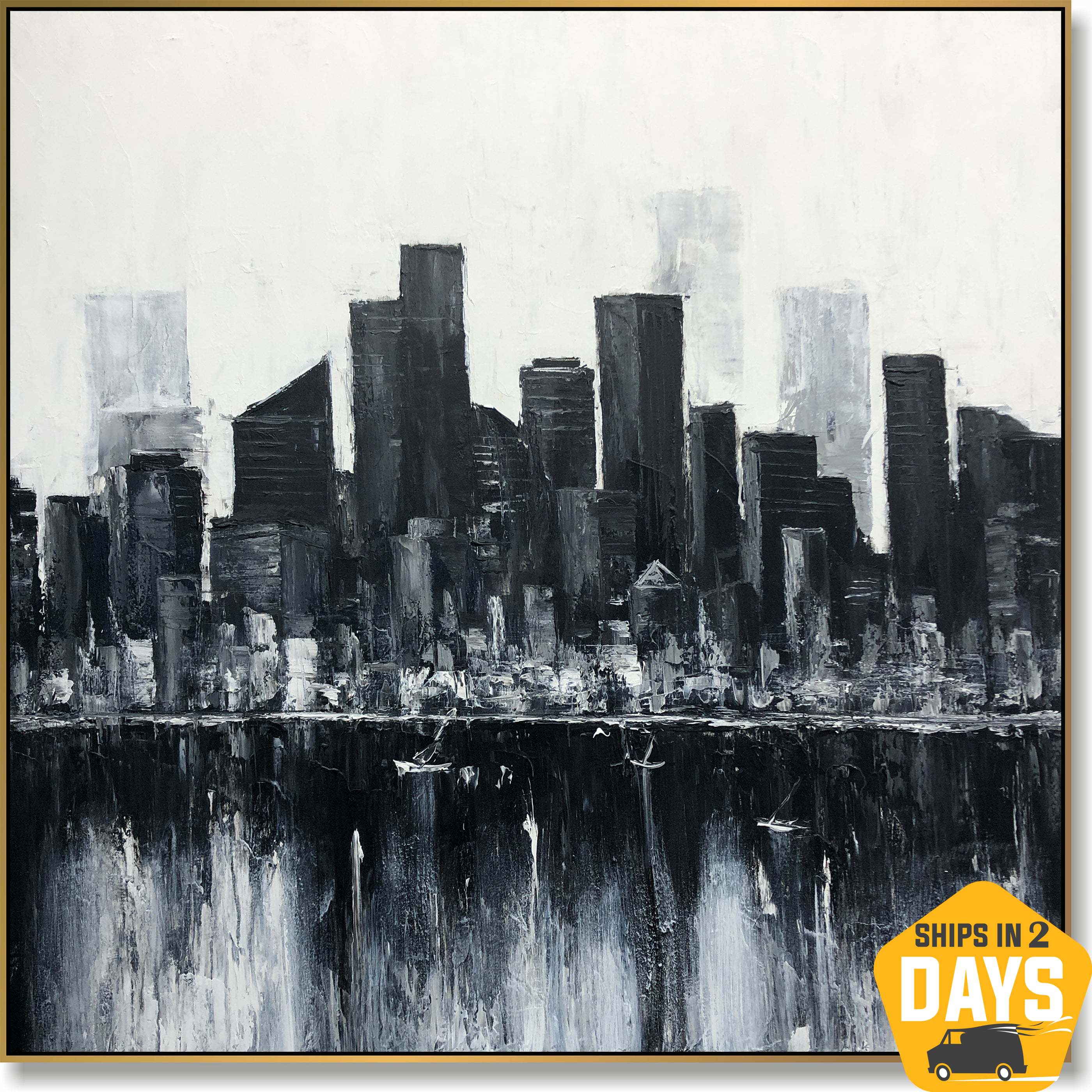 IMPOSSIBLE RESIDENCES 40"x40"