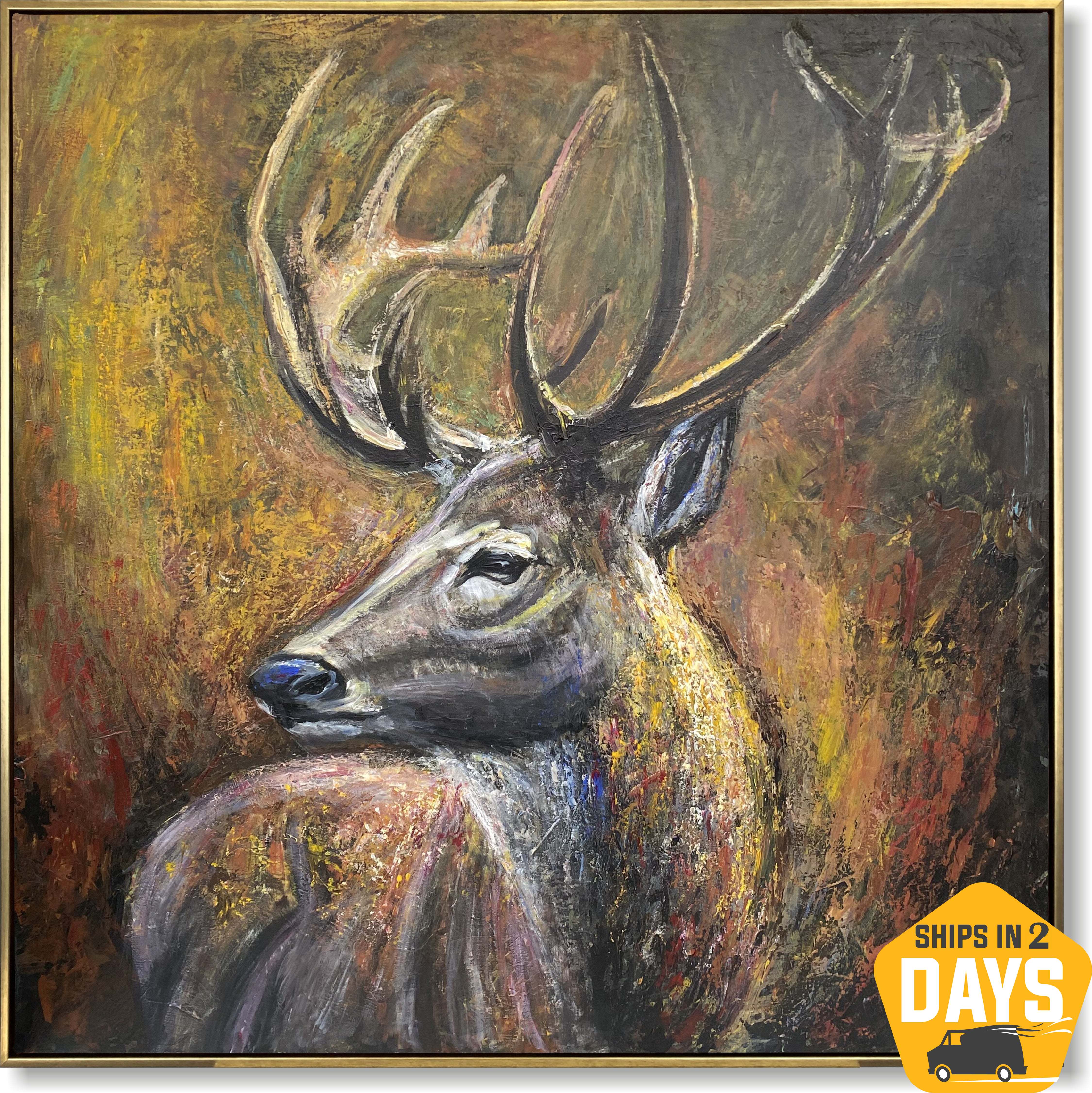 WOODLAND CALM 40"x40"