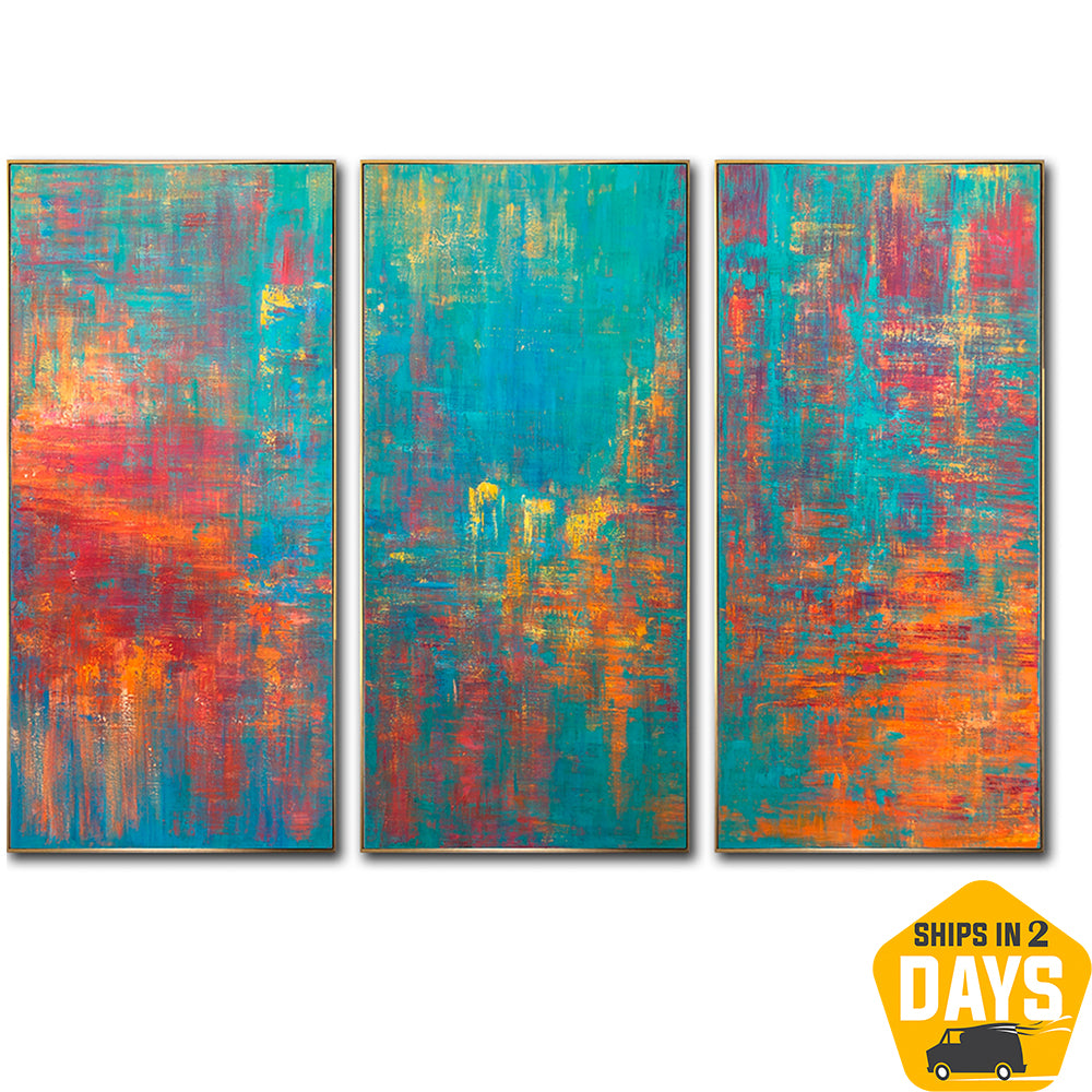 RIOT OF COLORS 3P 60"x83.7"