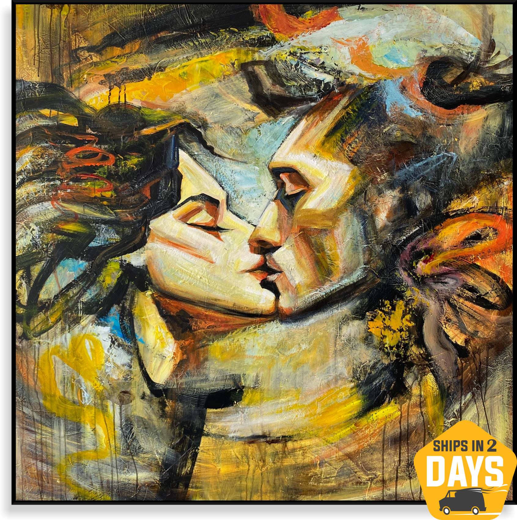 CONNECTIONS OF SOULS 46"x46"