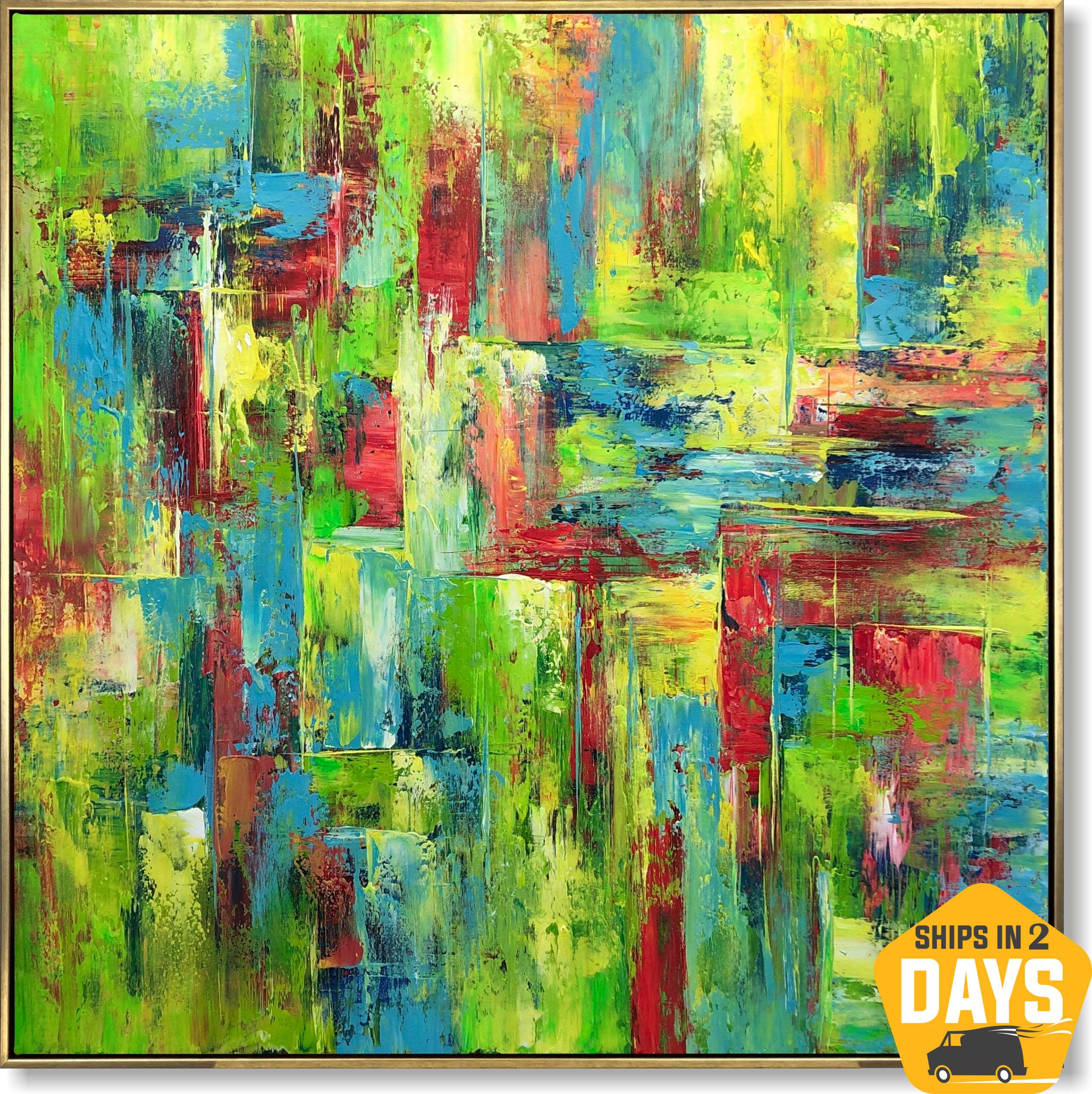 COLOR RHYTHM 46"x46"