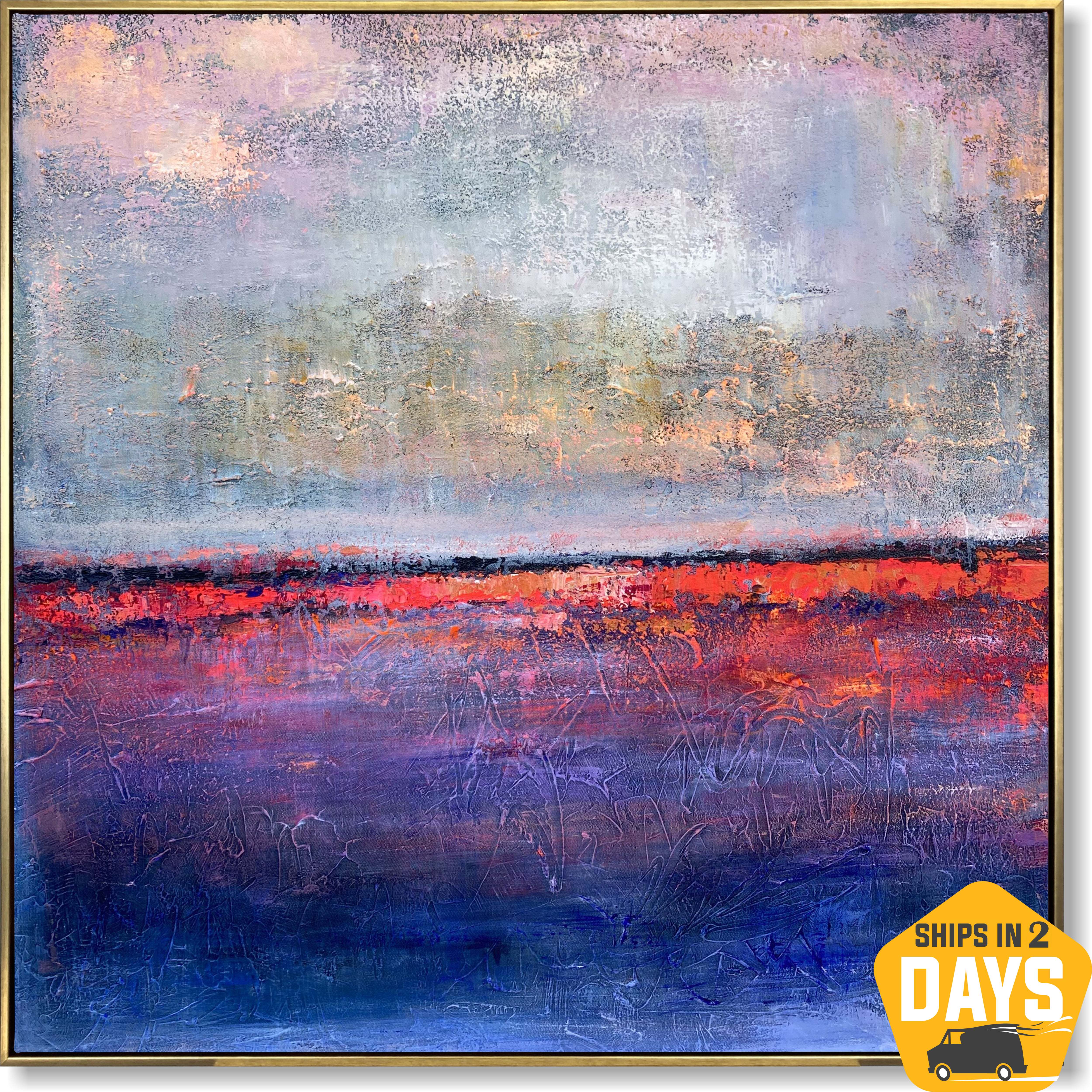 VELVET HORIZON 32"x32"