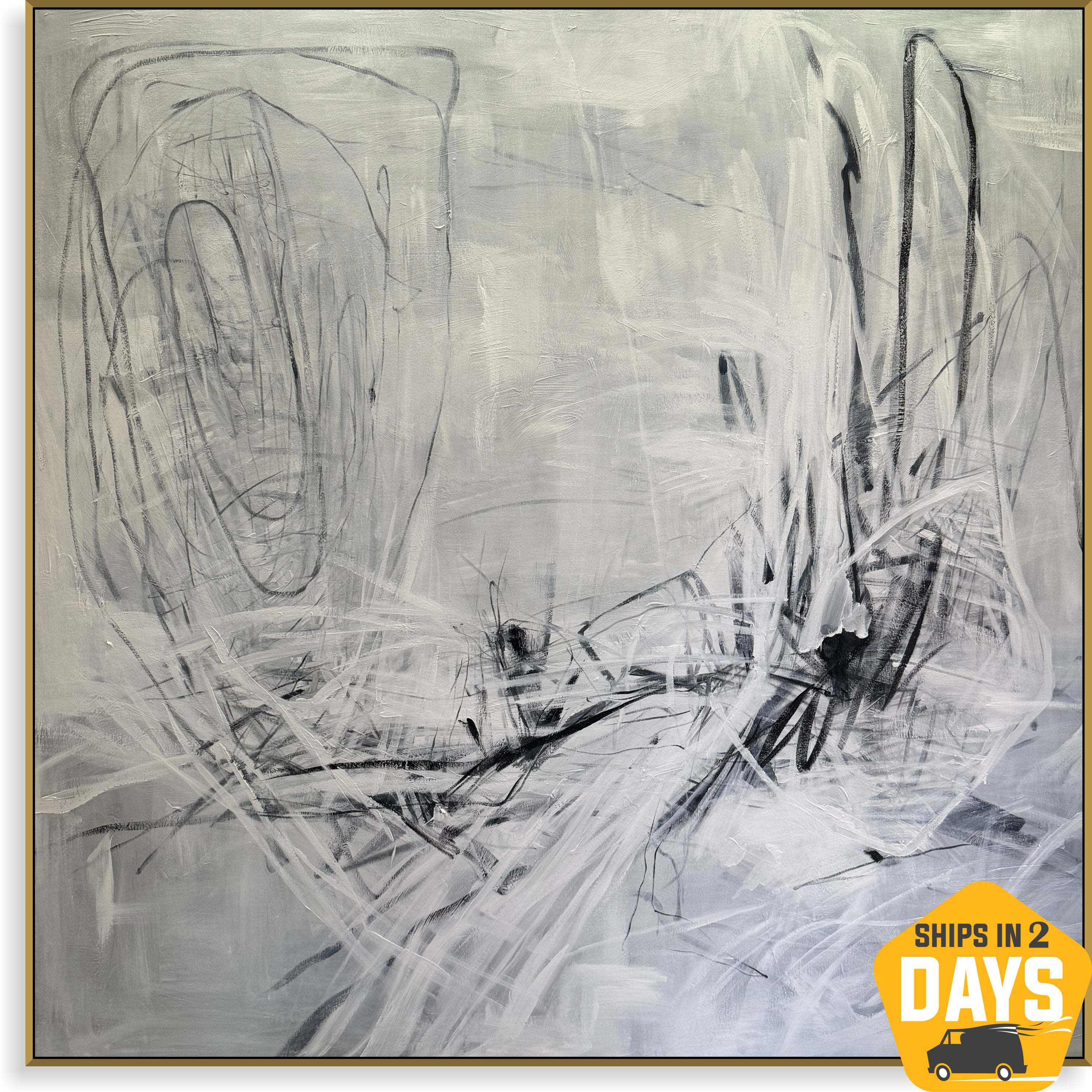 PURE ABSTRACT 72"x72"