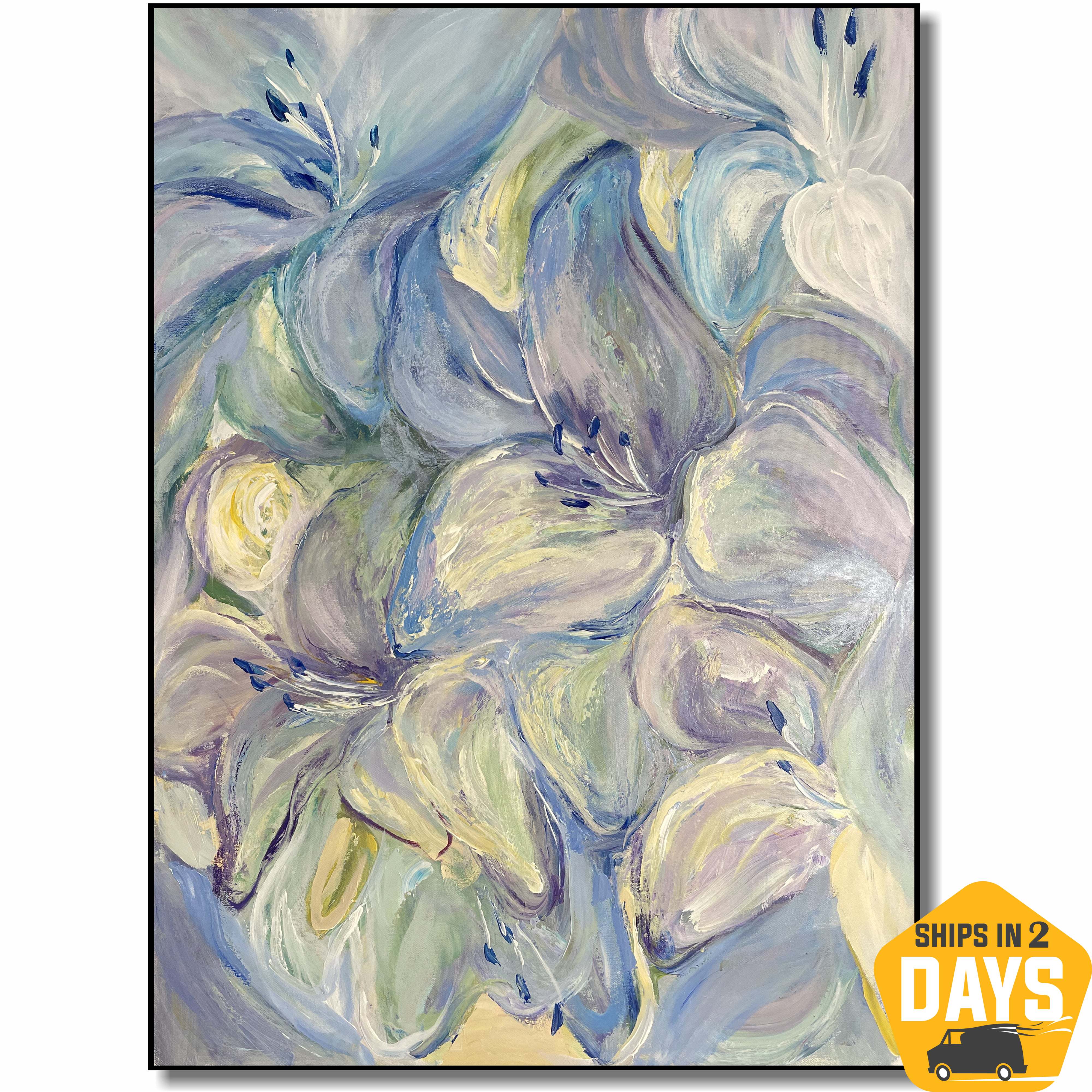 FLORAL WHISPERS 40"x30"