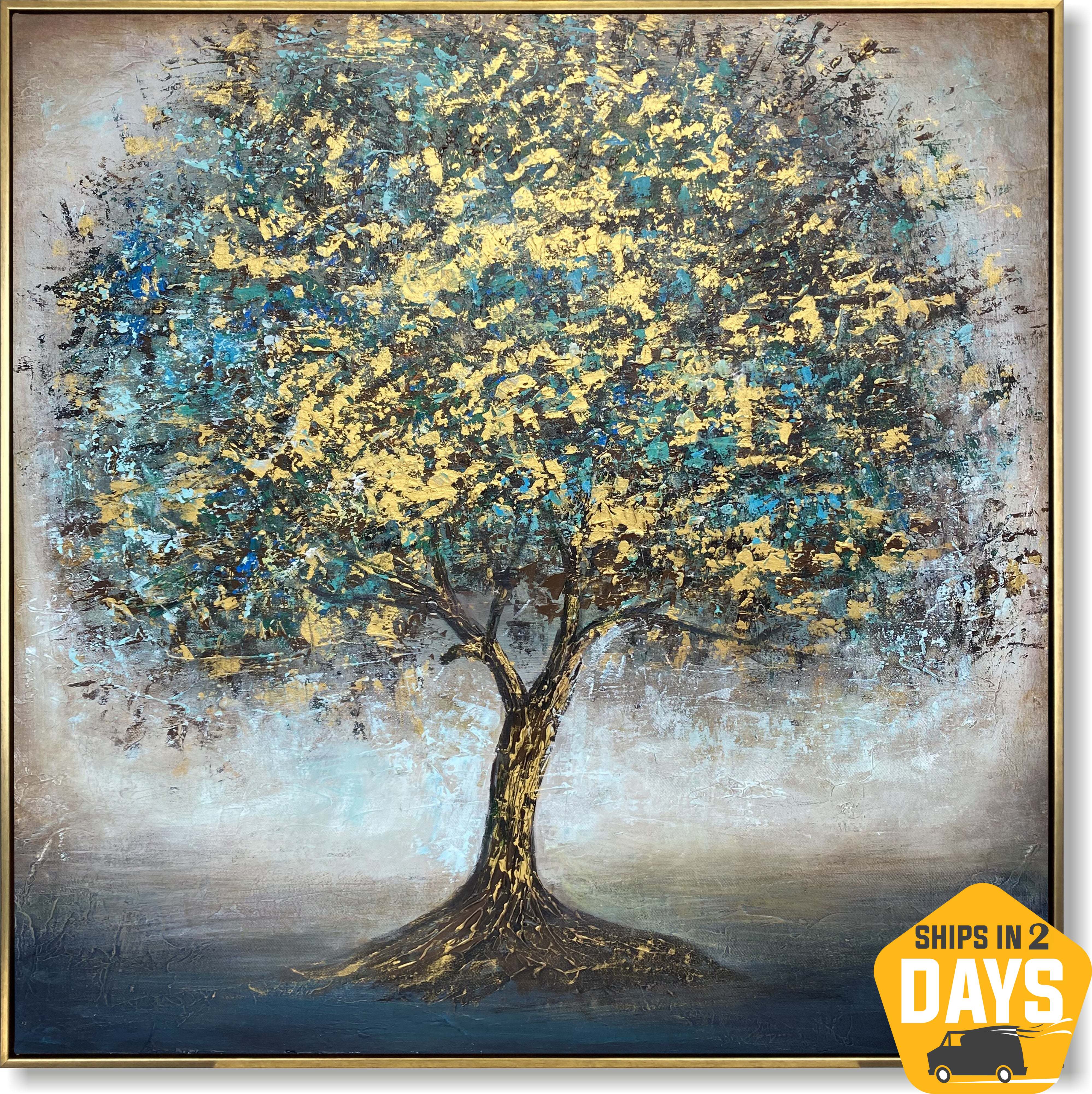 MYSTICAL GROWTH 32"x32"