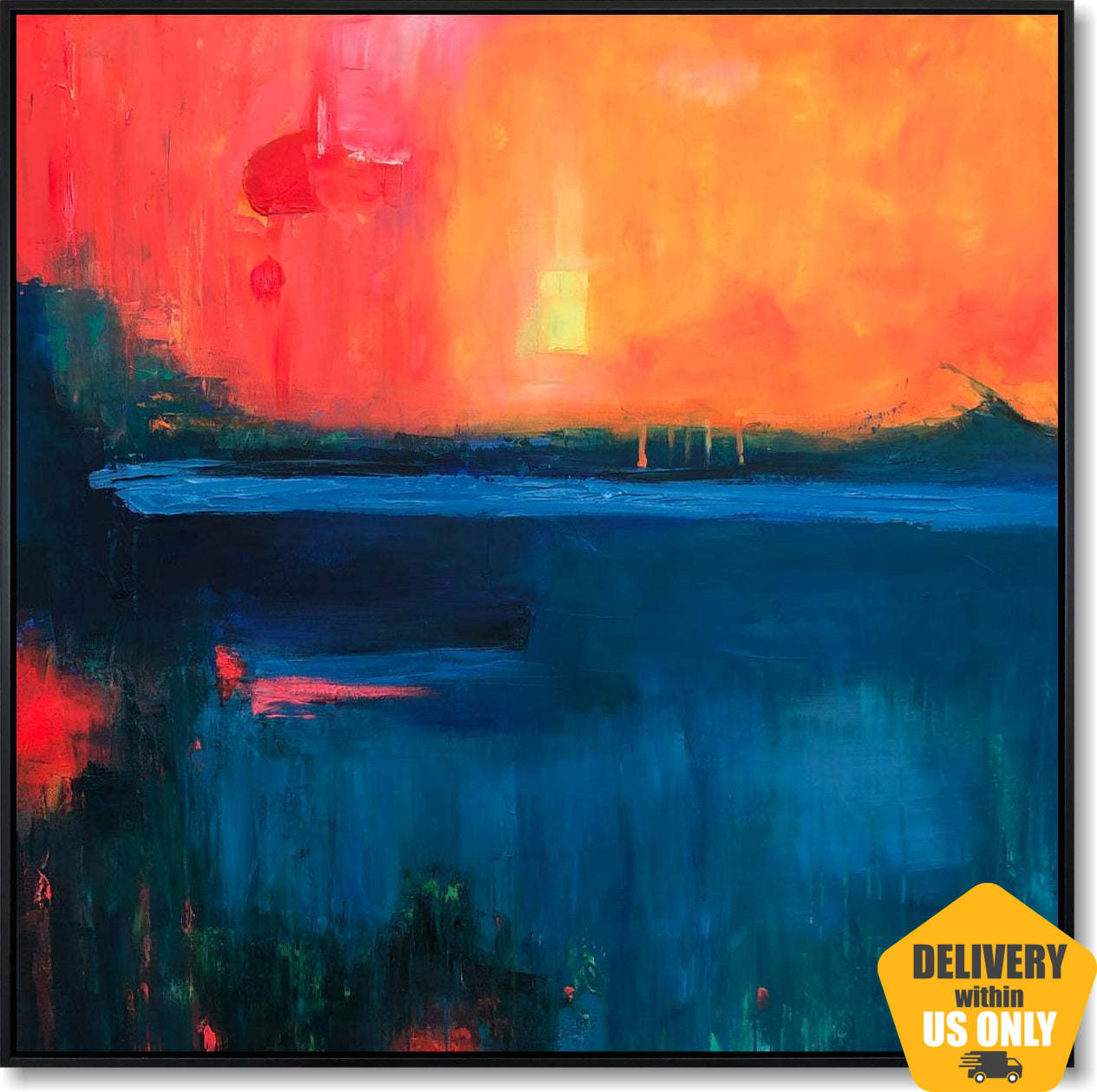 COASTAL SERENITY 40"x40"