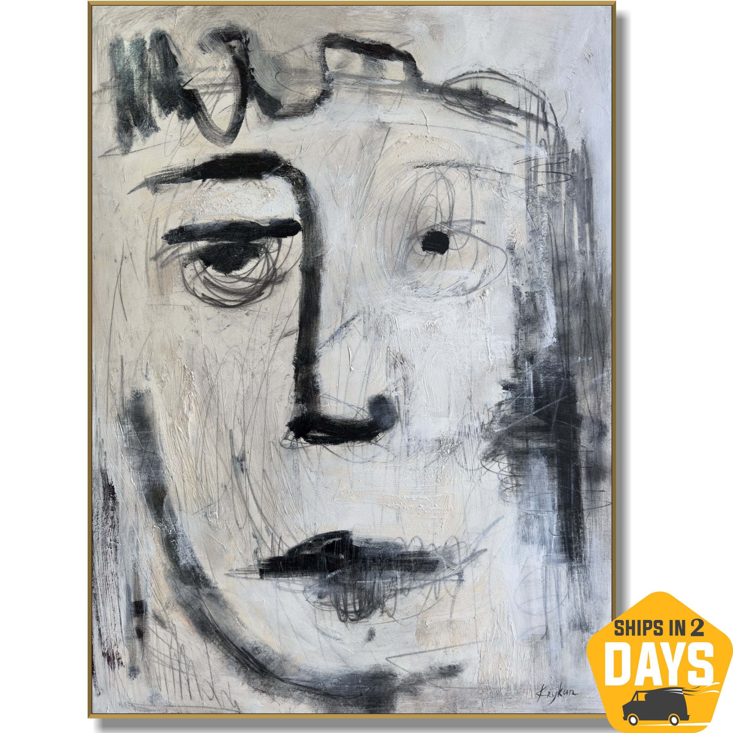 SILENT EXPRESION 32"x24"