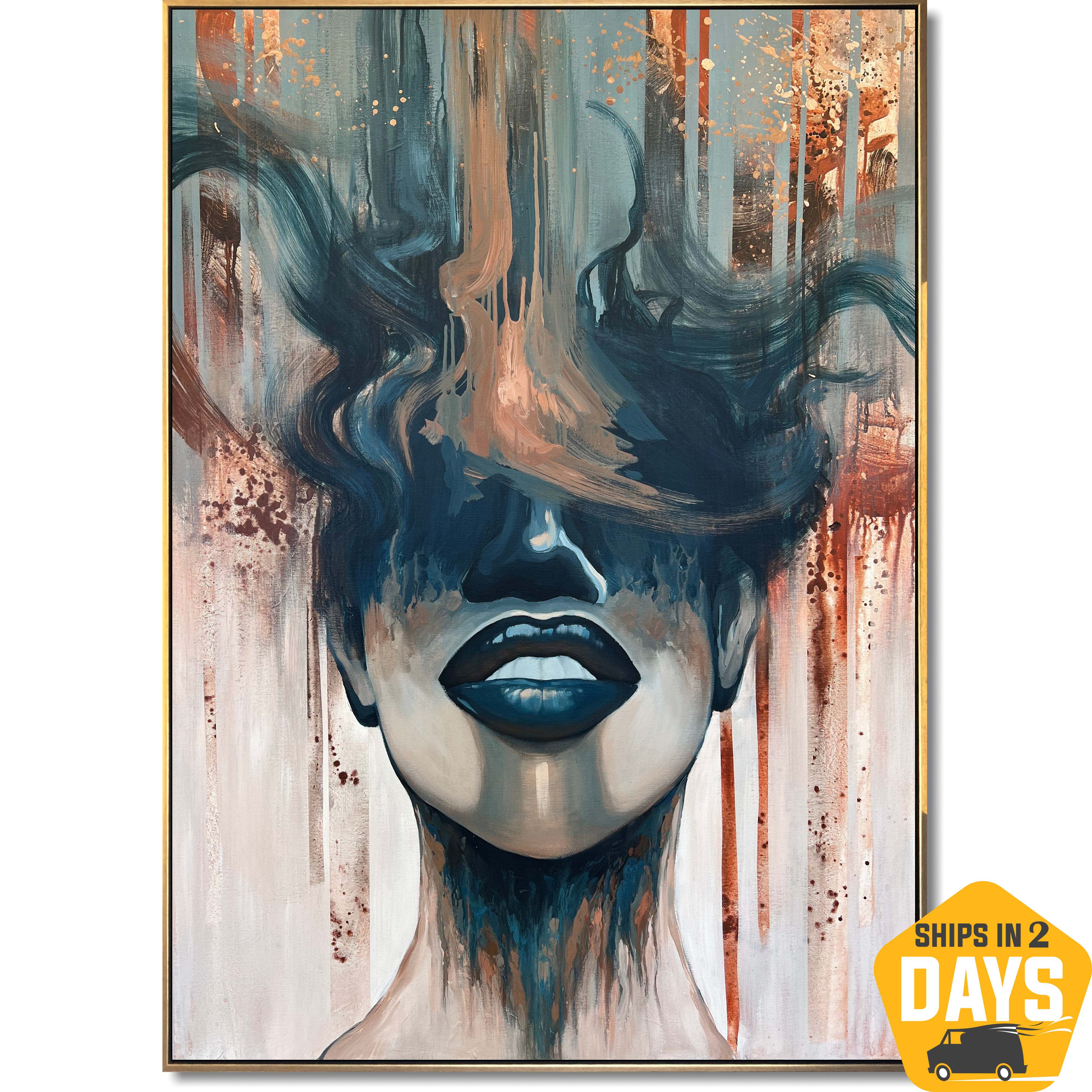 SELFISH GIRL 46"x34"