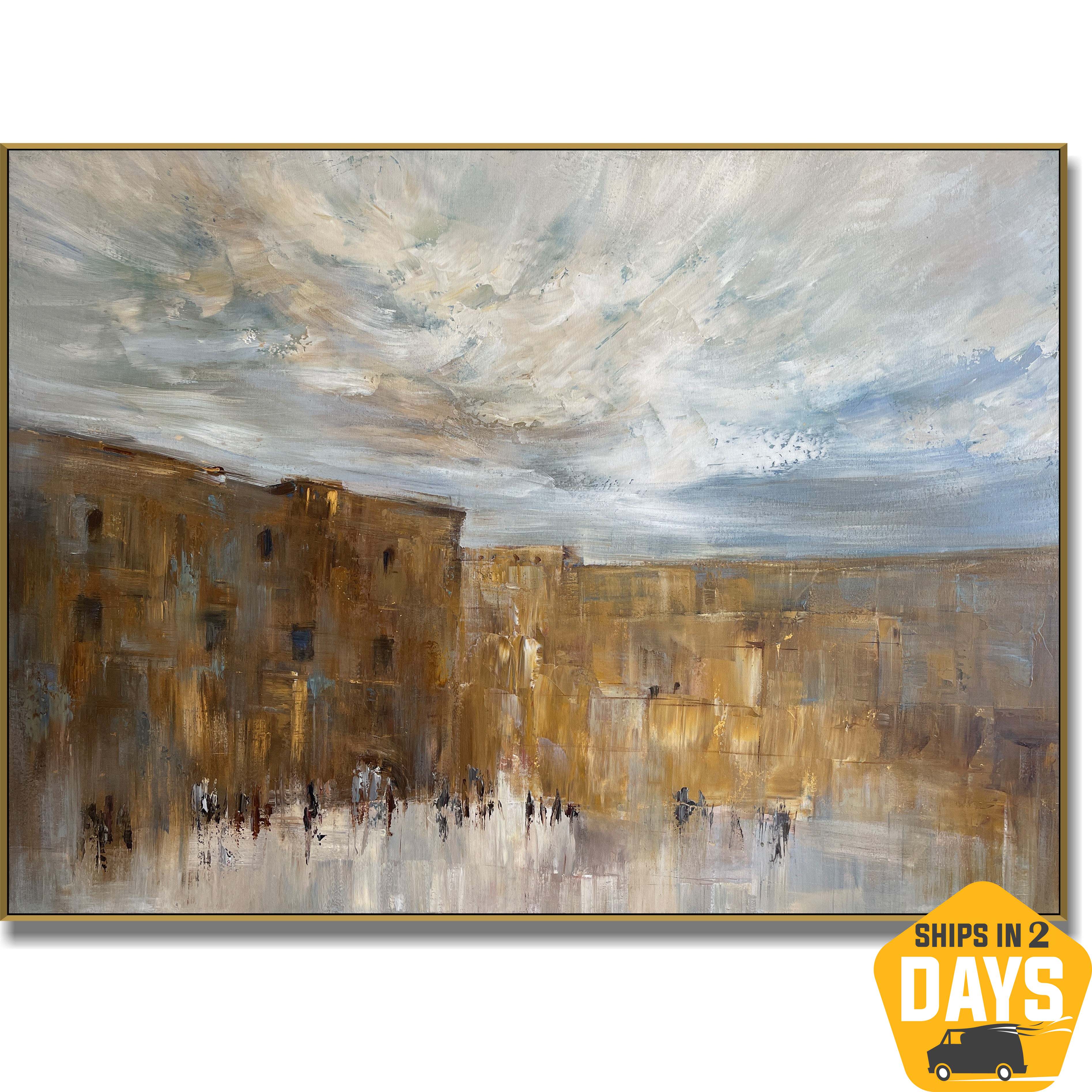 WAILING WALL 27.9"x38.9"