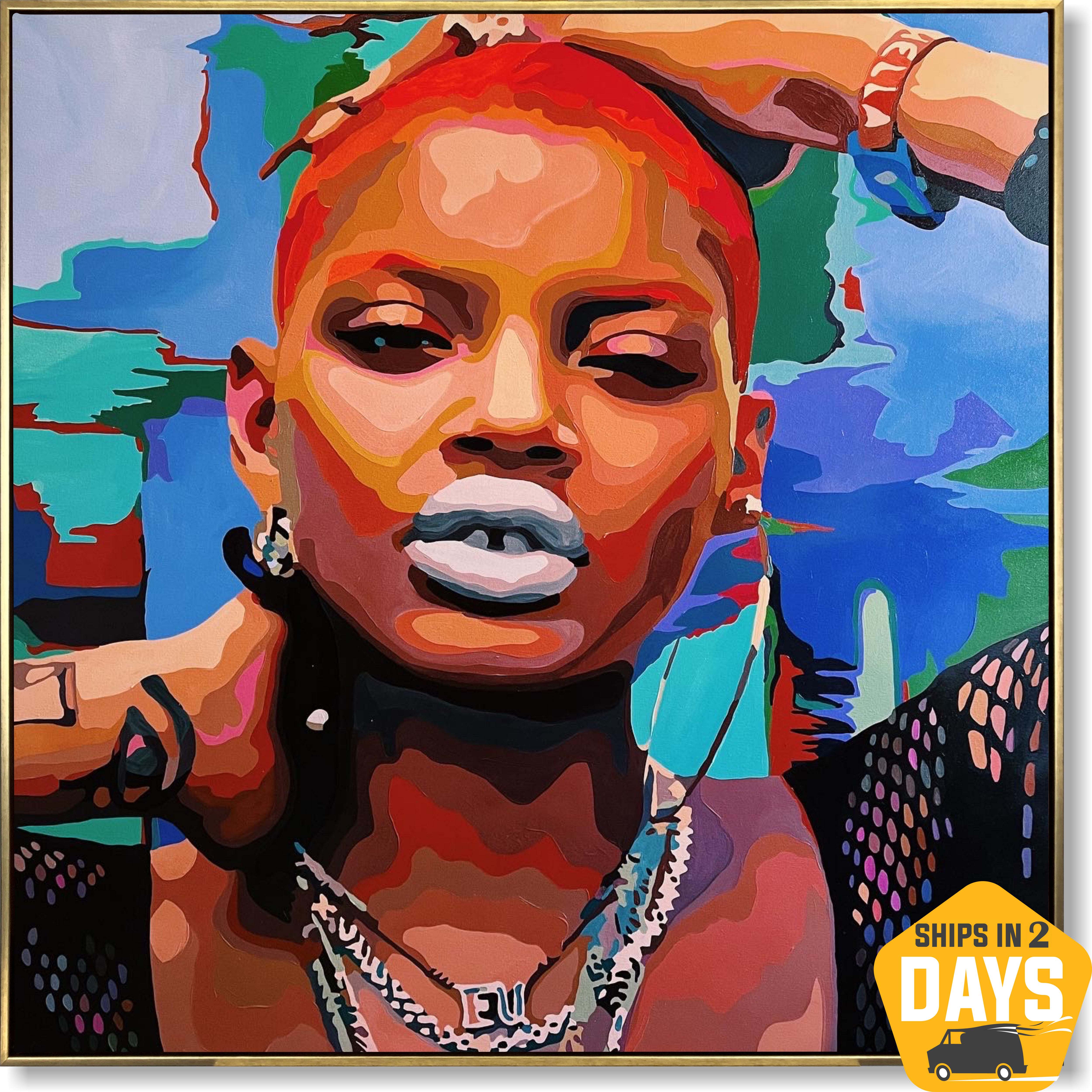 MEET ME ON THE DANCE FLOOR 43.3"x43.3"