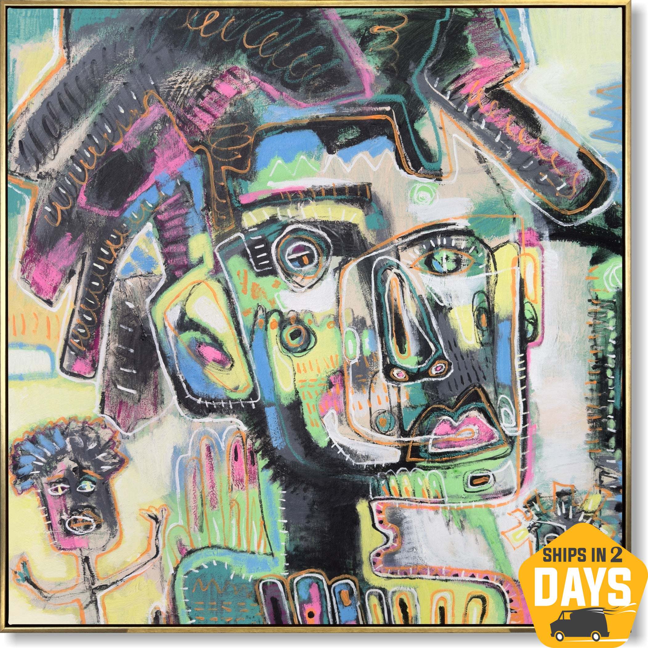 PRISMATIC IDENTITY 32"x32"