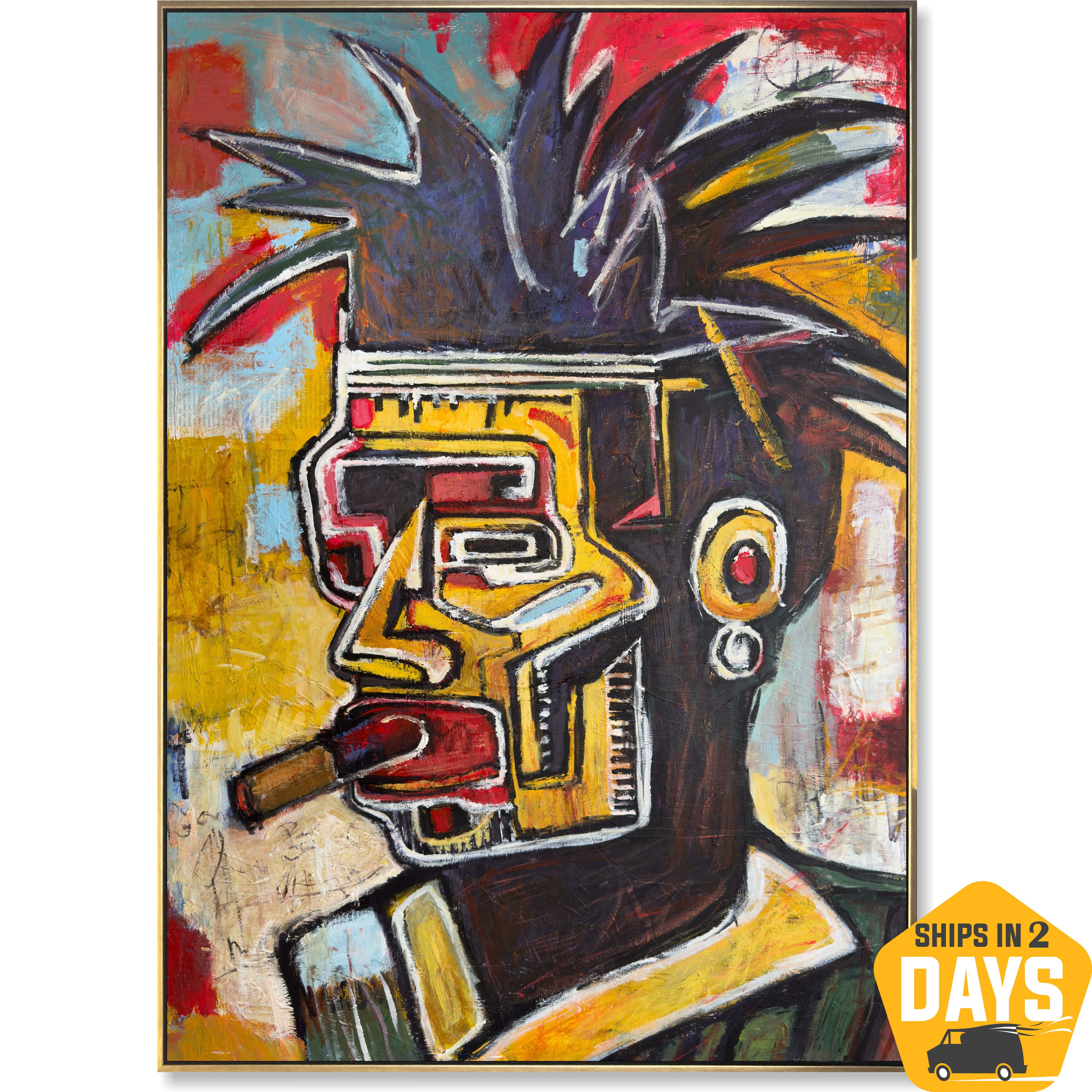 SILENT WATCHER 43.3"x29.5"